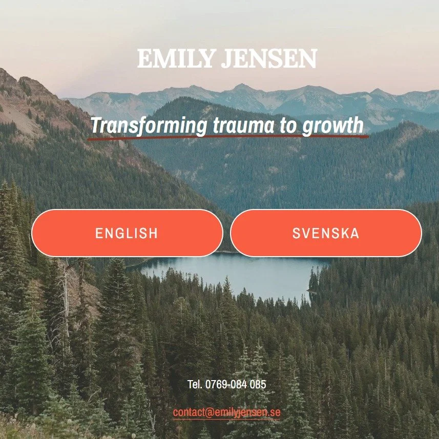 The website is updated and finally fully functional in both Swedish and English!

Check it out!
www.emilyjensen.se