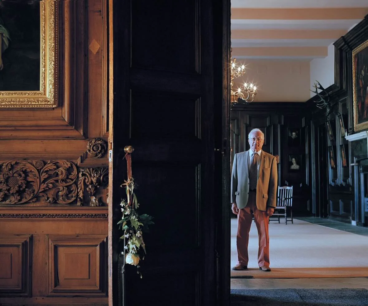 7. Arturas Valiauga_Mr. Brian Forster_Tasting Day_Entrance to the Hall_Tredegar House_2014.jpeg