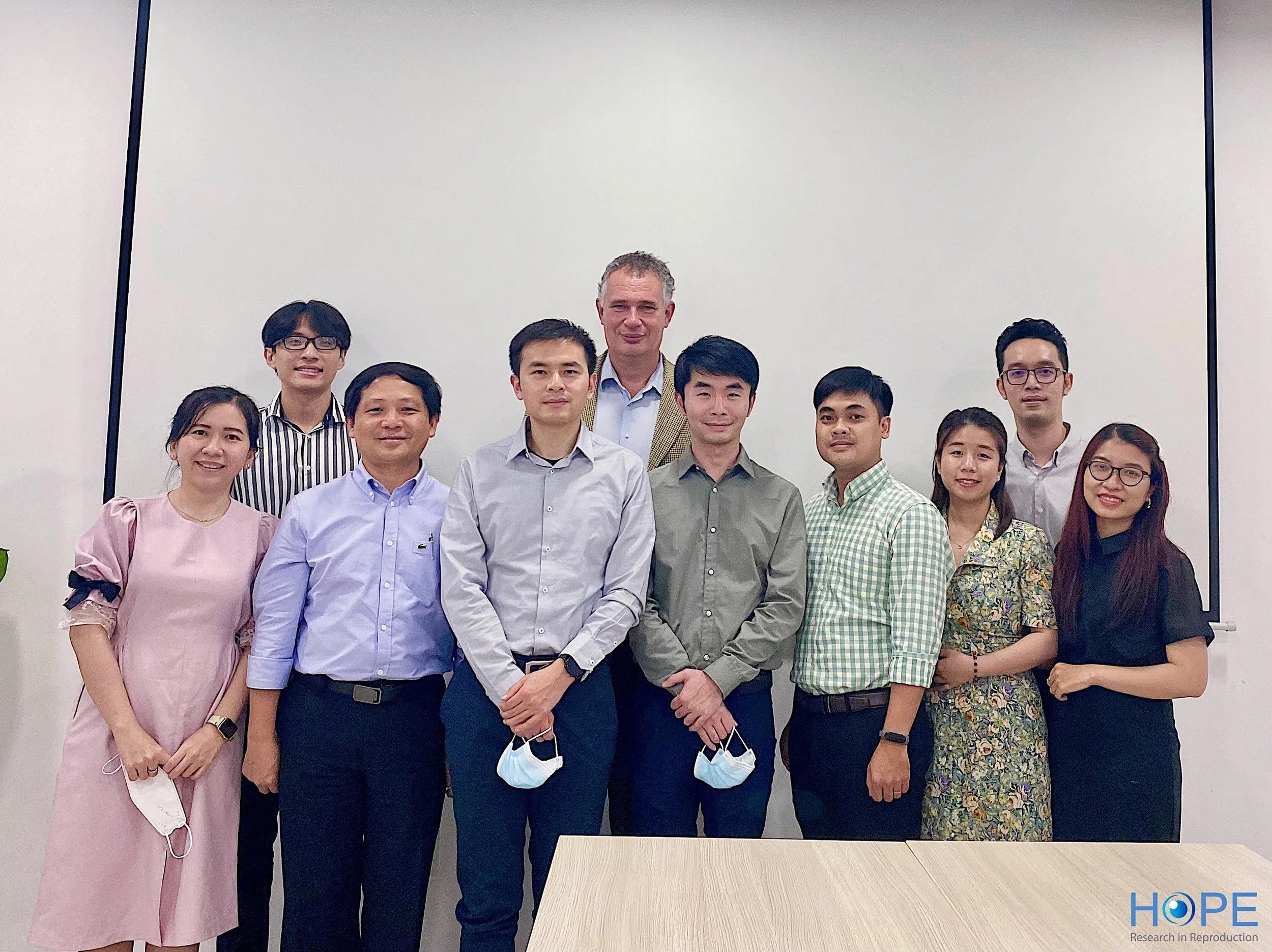 After the pandemic, Professor Ben Mol and his colleagues - Dr Rui Wang and Dr Wentao Li - visited the HOPE Research Center