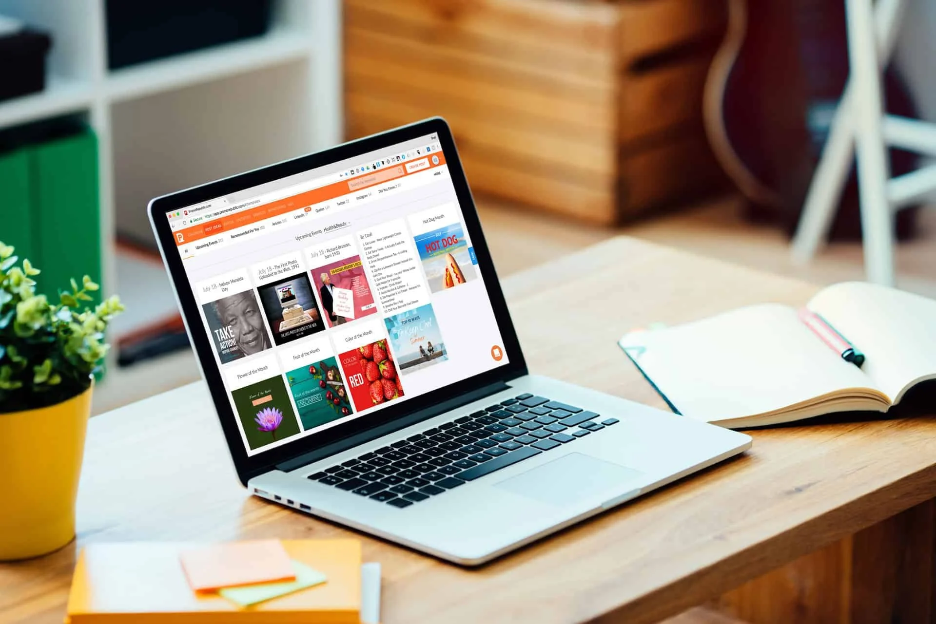 Fully Automated Social Media Content with Promo Republic