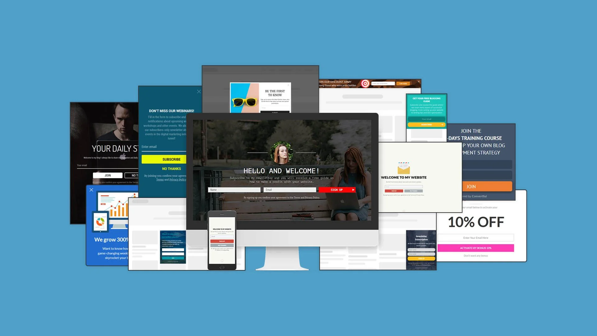 Increase Your Website Conversion With Easy Opt In Forms
