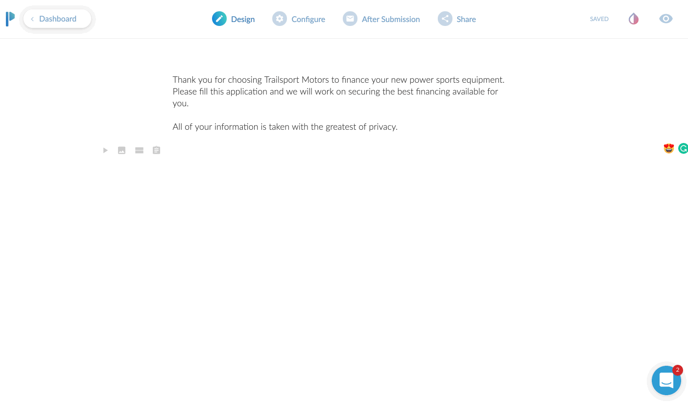 How To Create Web Forms Easily and Quickly — Bear City Impact