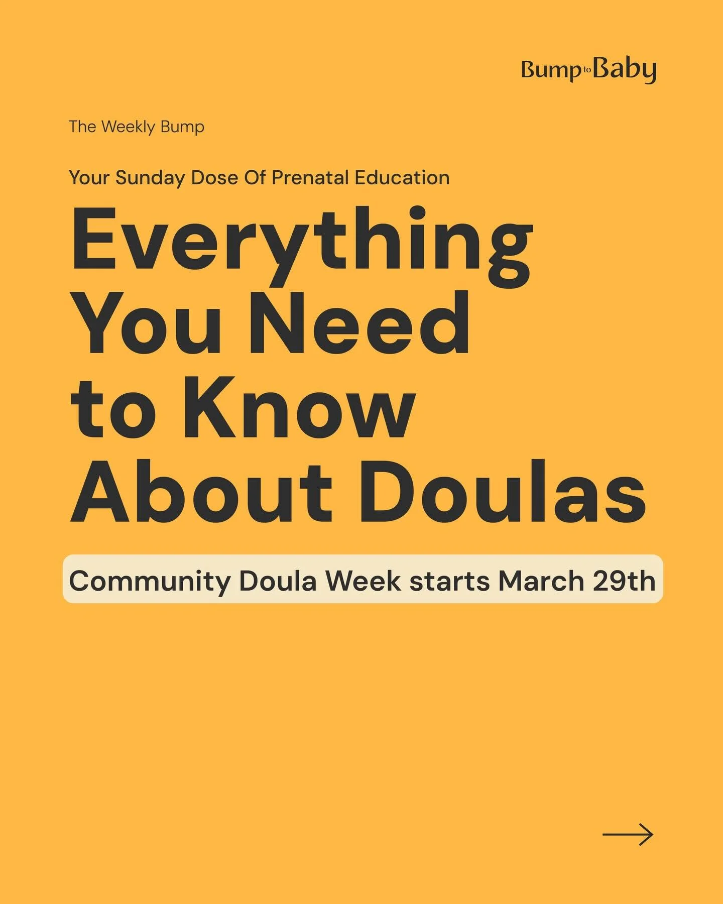 Sunday is for learning and this week we are talking about Doulas🤎
 
Whether you are newly pregnant, mid-pregnancy, or supporting someone who is &mdash; this one is for you.
 
Your birth space is sacred.
Your support matters.
And you may already have