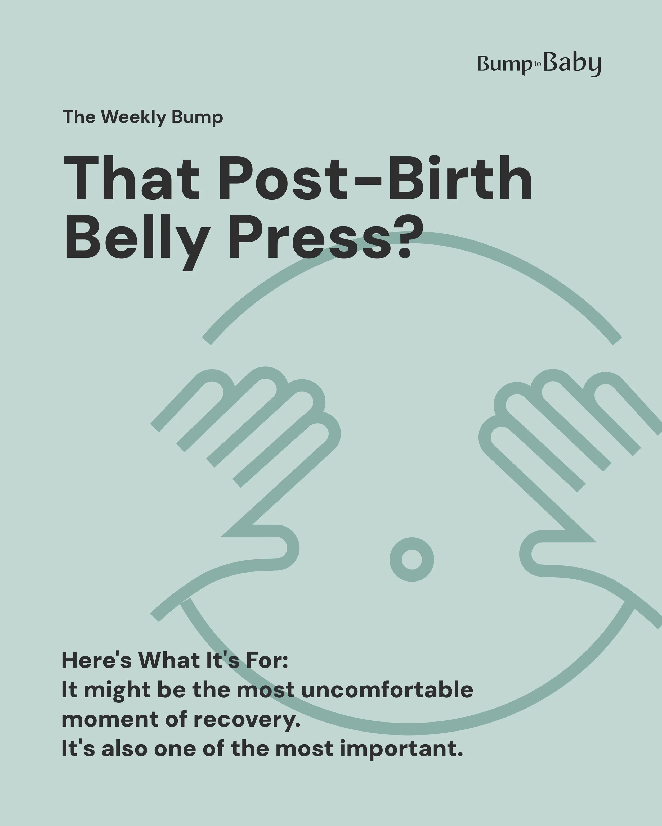 That firm press after birth isn&rsquo;t random, it&rsquo;s your nurse checking that your uterus is clamping down to control the bleeding. 

Swipe to see what a fundal check actually involves. 

Save this for postpartum.

#postpartumrecovery #prenatal