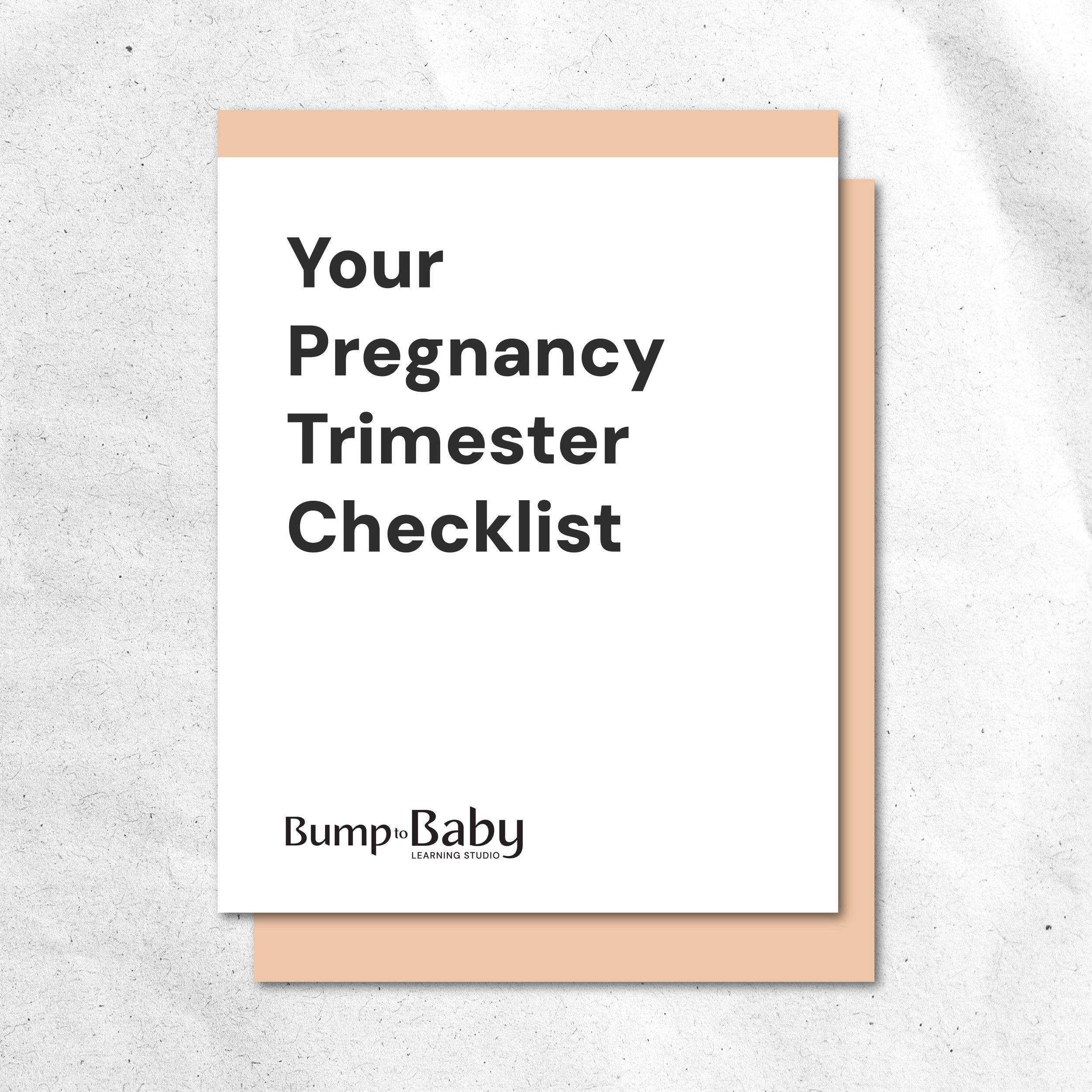 Pregnancy Trimester Checklist