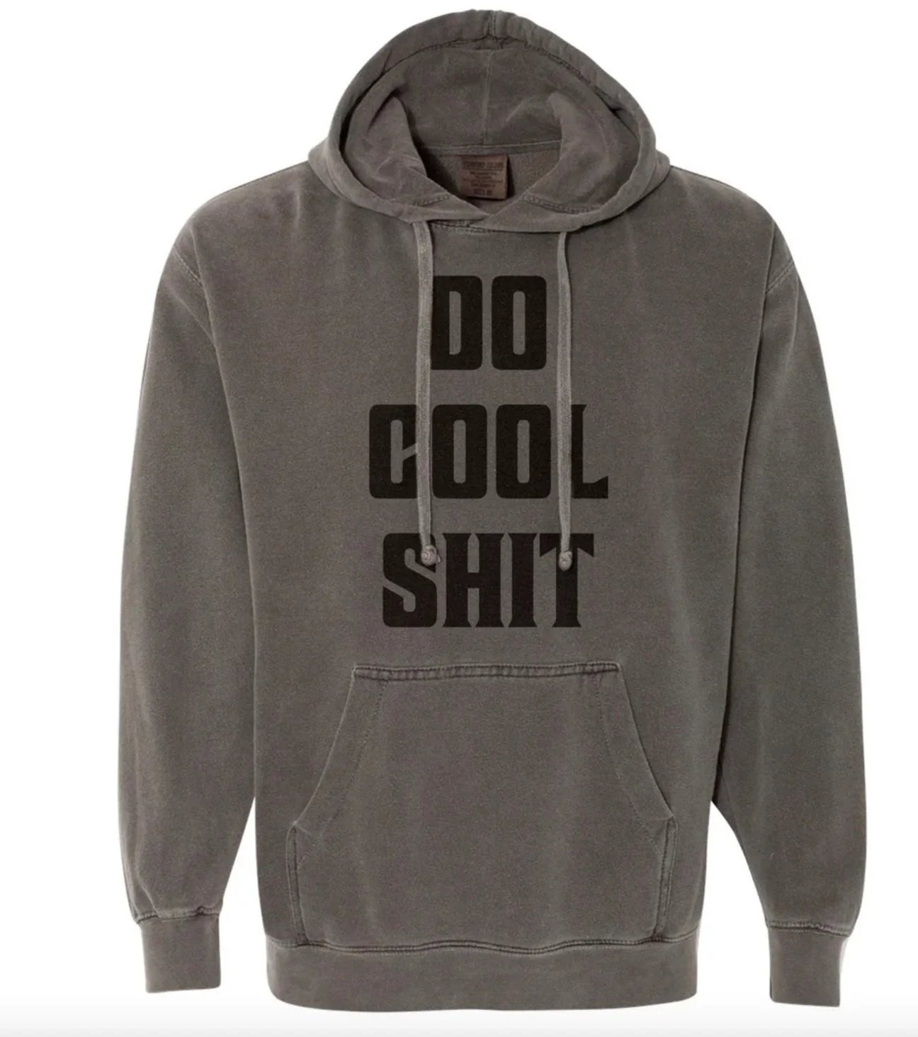 DO COOL SHIT HOODIE PEPPER
