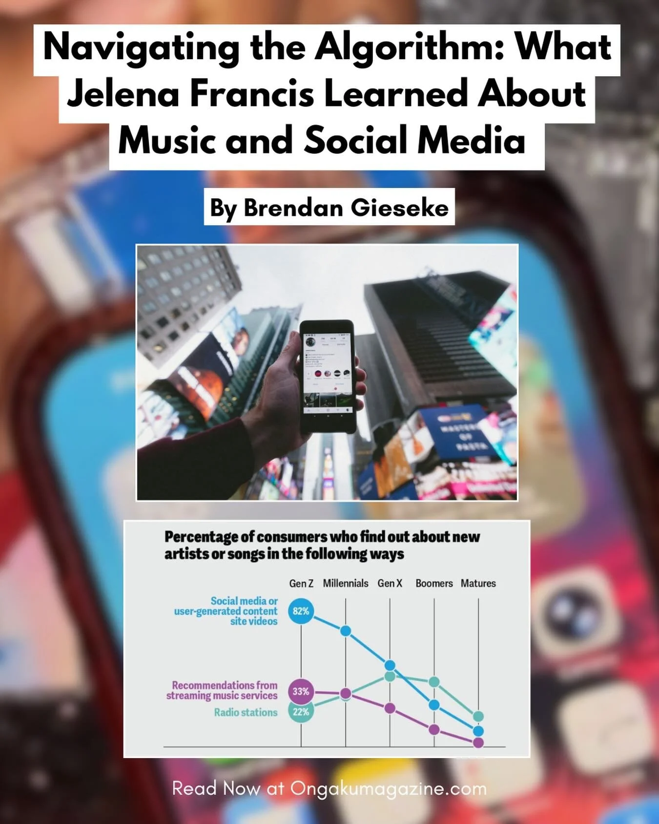 Navigating the algorithm is already hard enough for musicians&hellip; but it&rsquo;s just as hard for business owners to even make a splash. 10 sales with months of traction&hellip; how do you find a map for social media?! #musicjournalism (LINK IN B