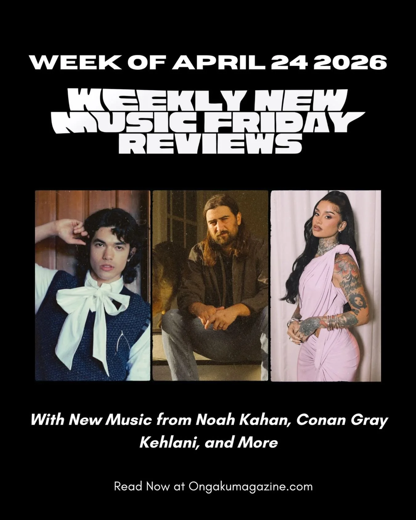 Dropped this 👑: #newmusicfridays come with new tracks from @noahkahanmusic @kehlani @conangray and don&rsquo;t forget @malcolmtodd !! Link in bio to learn more about this week&rsquo;s hits and what not to listen to #musicbusiness #musicjournalism #n