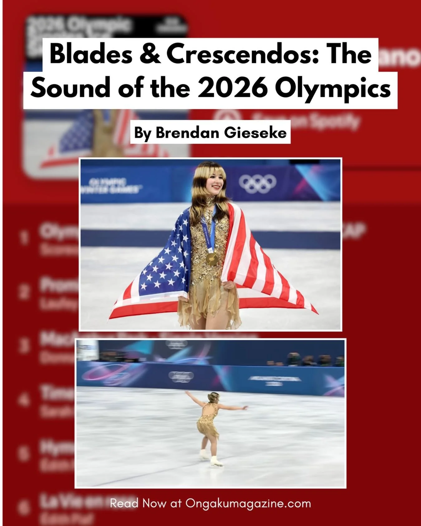 How is music and figure skating connected?? Find out in the link in bio: more deets at Ongaku magazine!! #figureskating #music #olympics #journalism #article