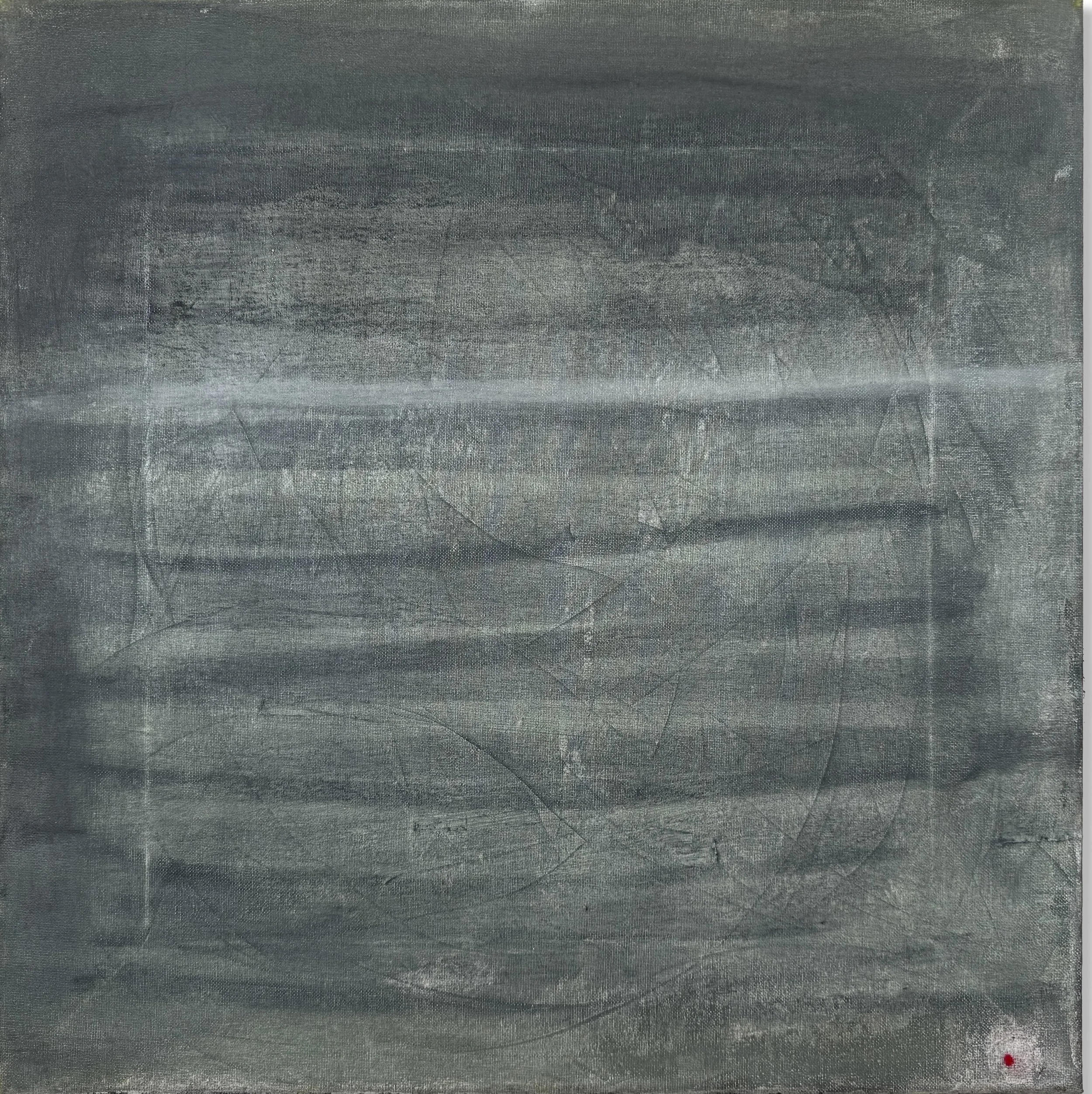 25-1, 2025 – pigments, oil and oil pastels on canvas, cm 51x51