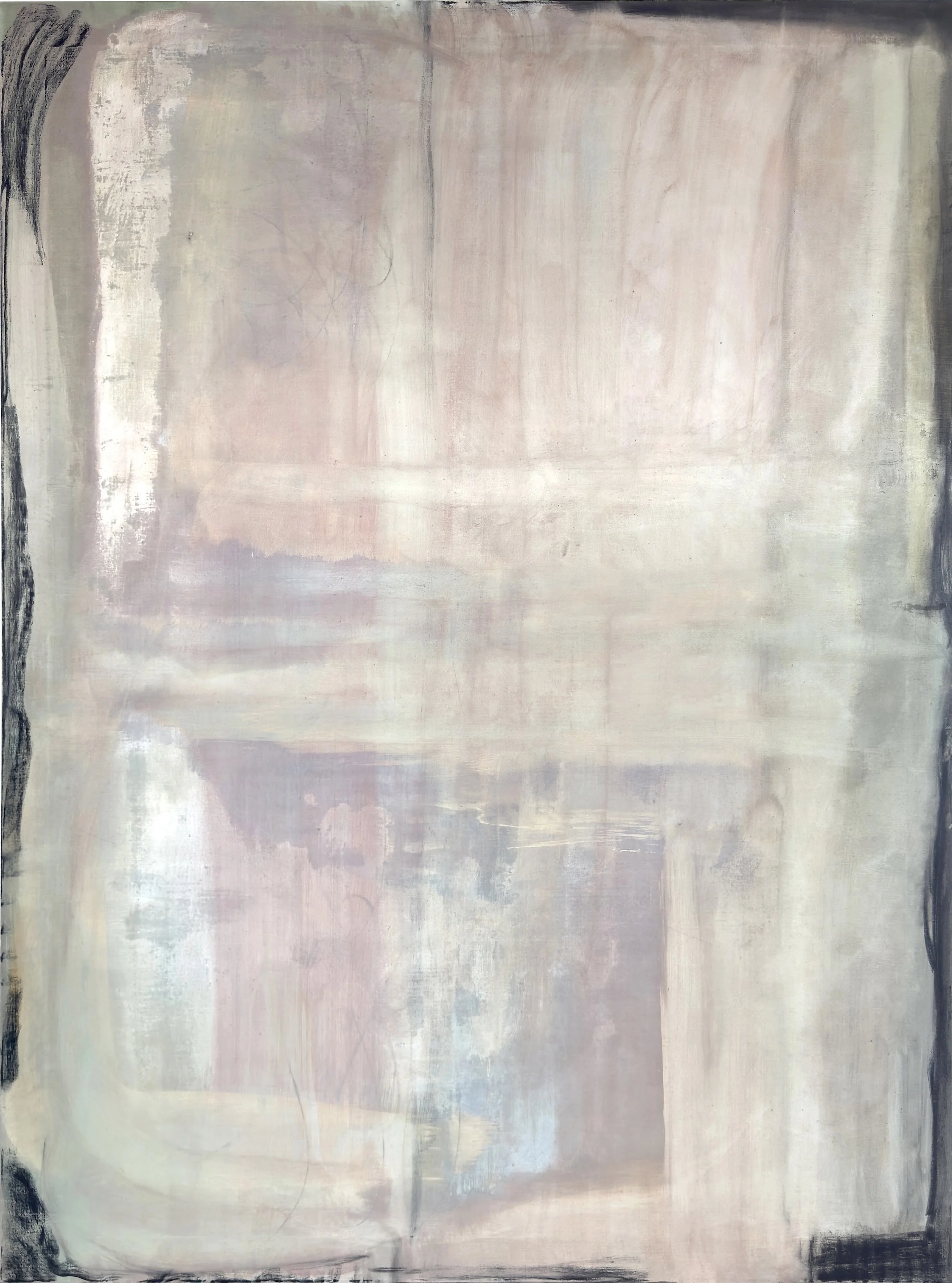 25-2, 2025 –
pigments, oil and oil pastel on linen, cm 200x150