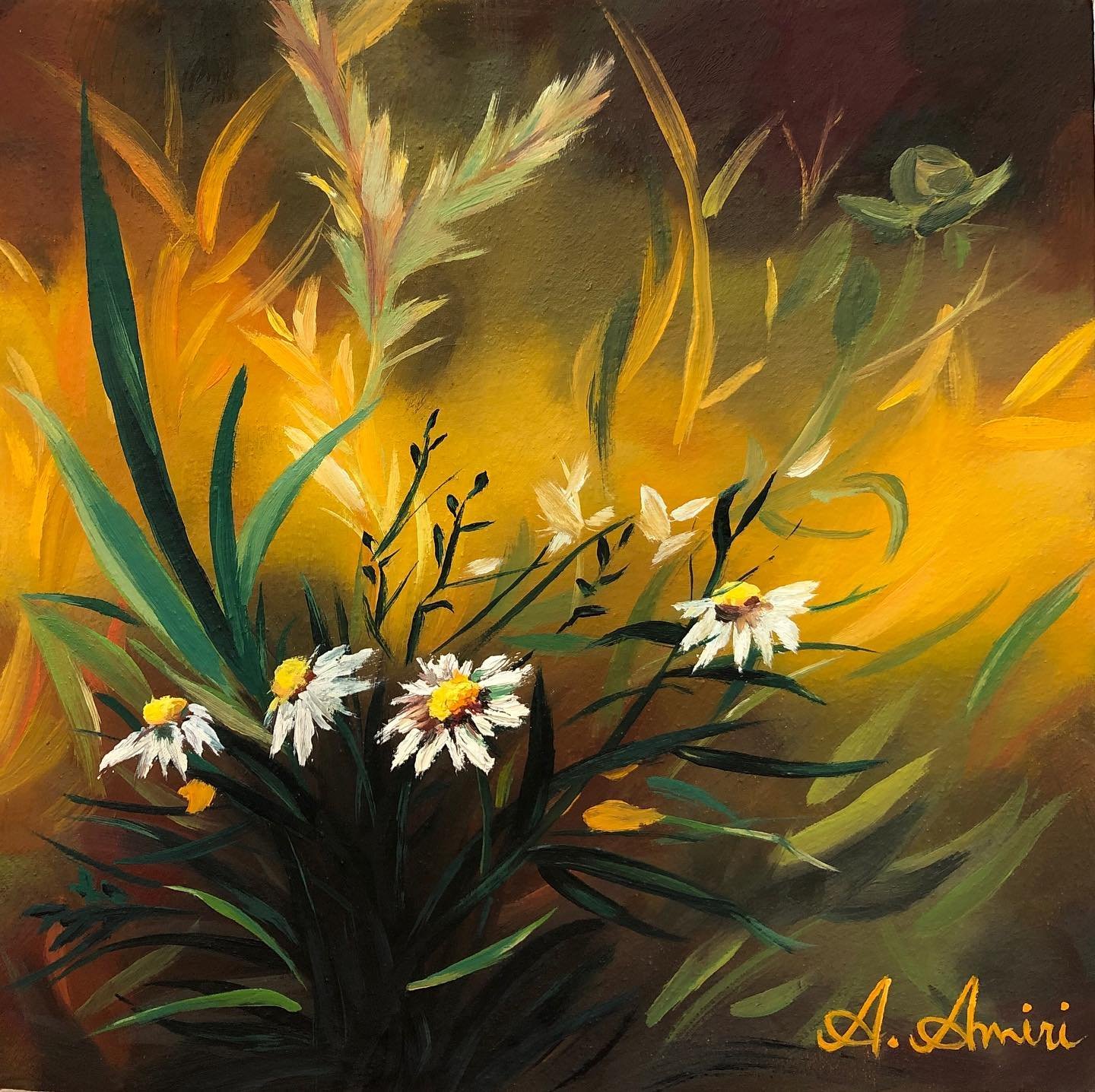 Bloom, 2020, Oil paint on canvas