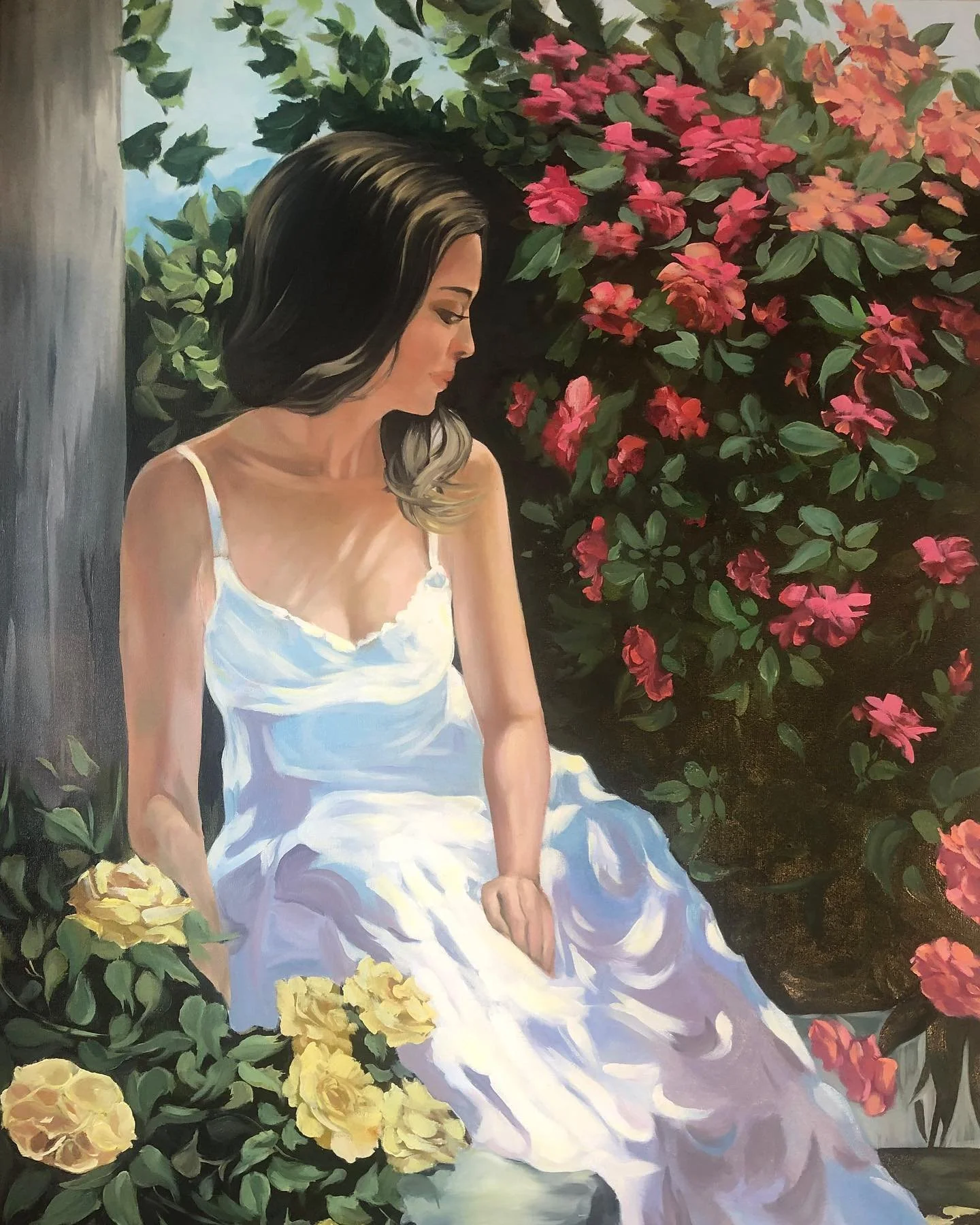 Pure, 2020, Oil paint on canvas