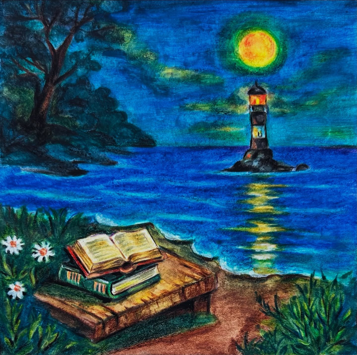 Gravitate, 2025, Watercolour on card 