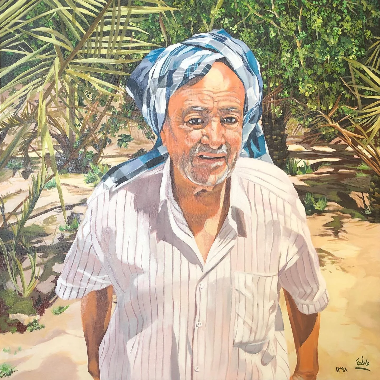 Captain, 2019, Oil paint on canvas