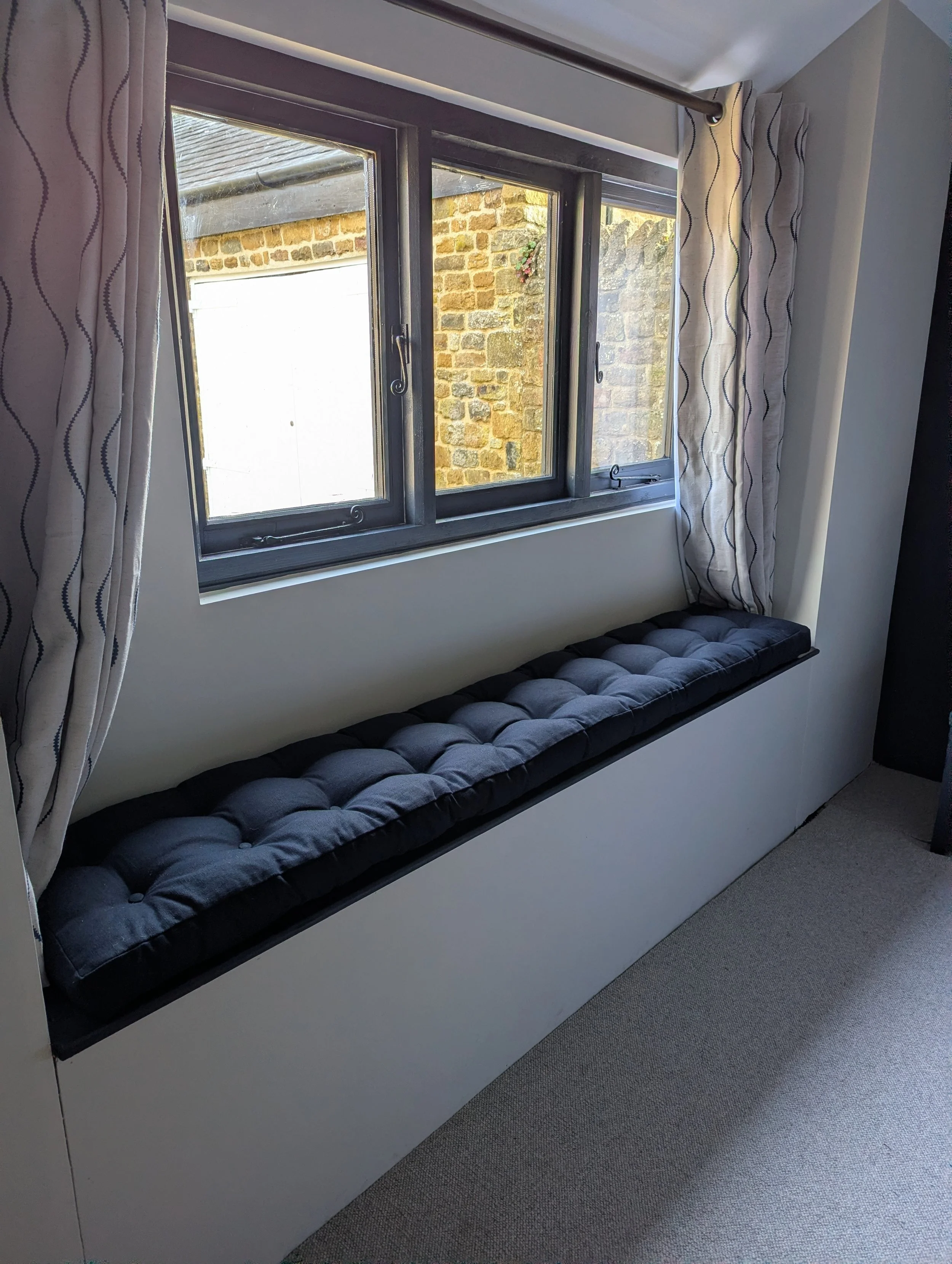 Hand Tufted Window Cushion