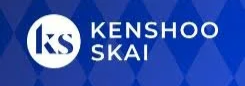 Kenshoo Skai logo with blue background and white text