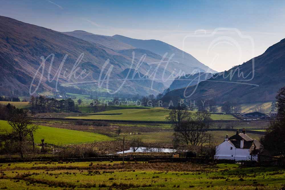 Tranquil Lake District Valley Art Print