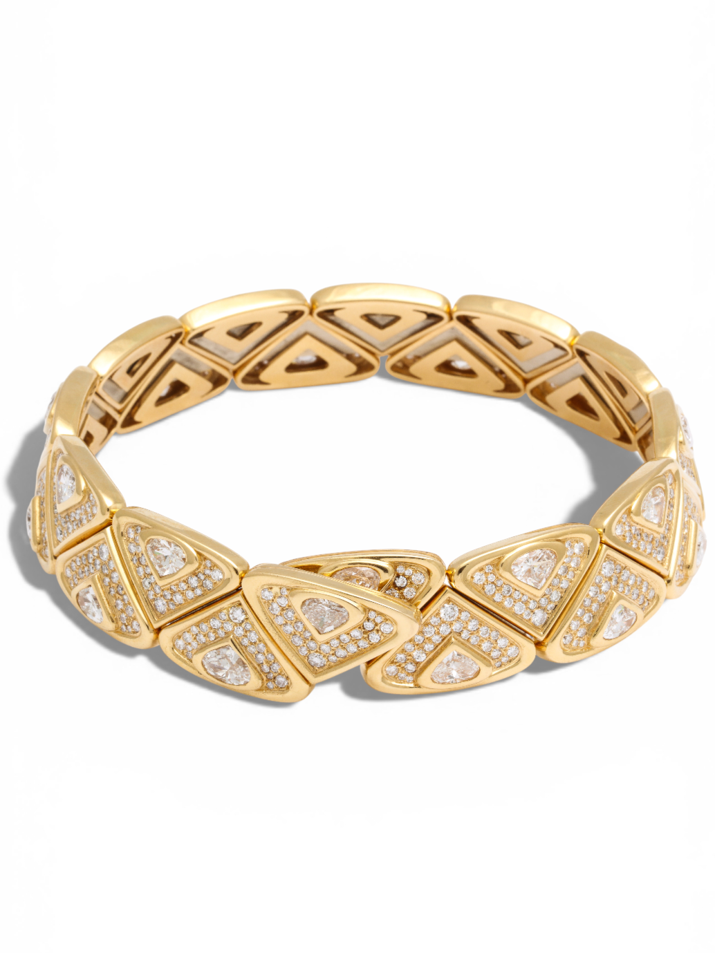 Marina B 18KYG & Diamond Collar