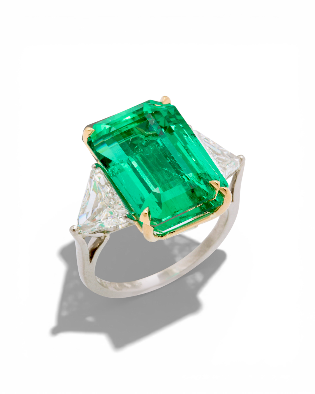 5.03ct Colombian Emerald Ring