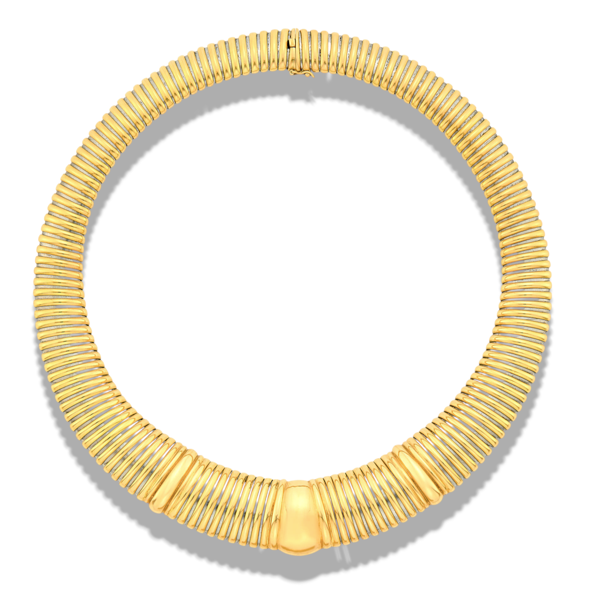 Cartier 18KYG Tubogas Necklace