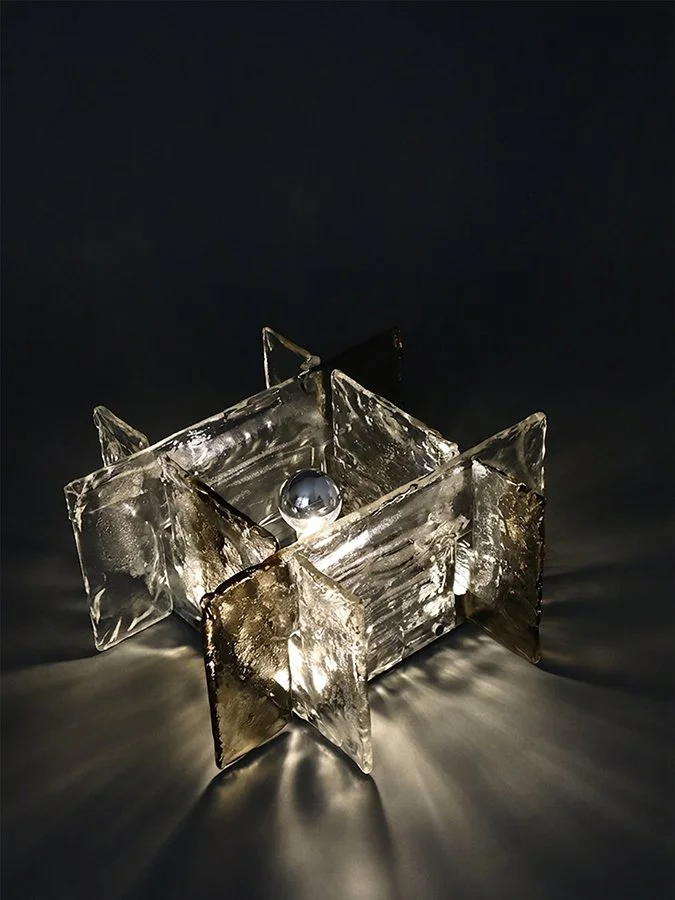 Carlo Nason Ghiaccio LP 256, AV Mazzega Murano 1970s | UNA Objects