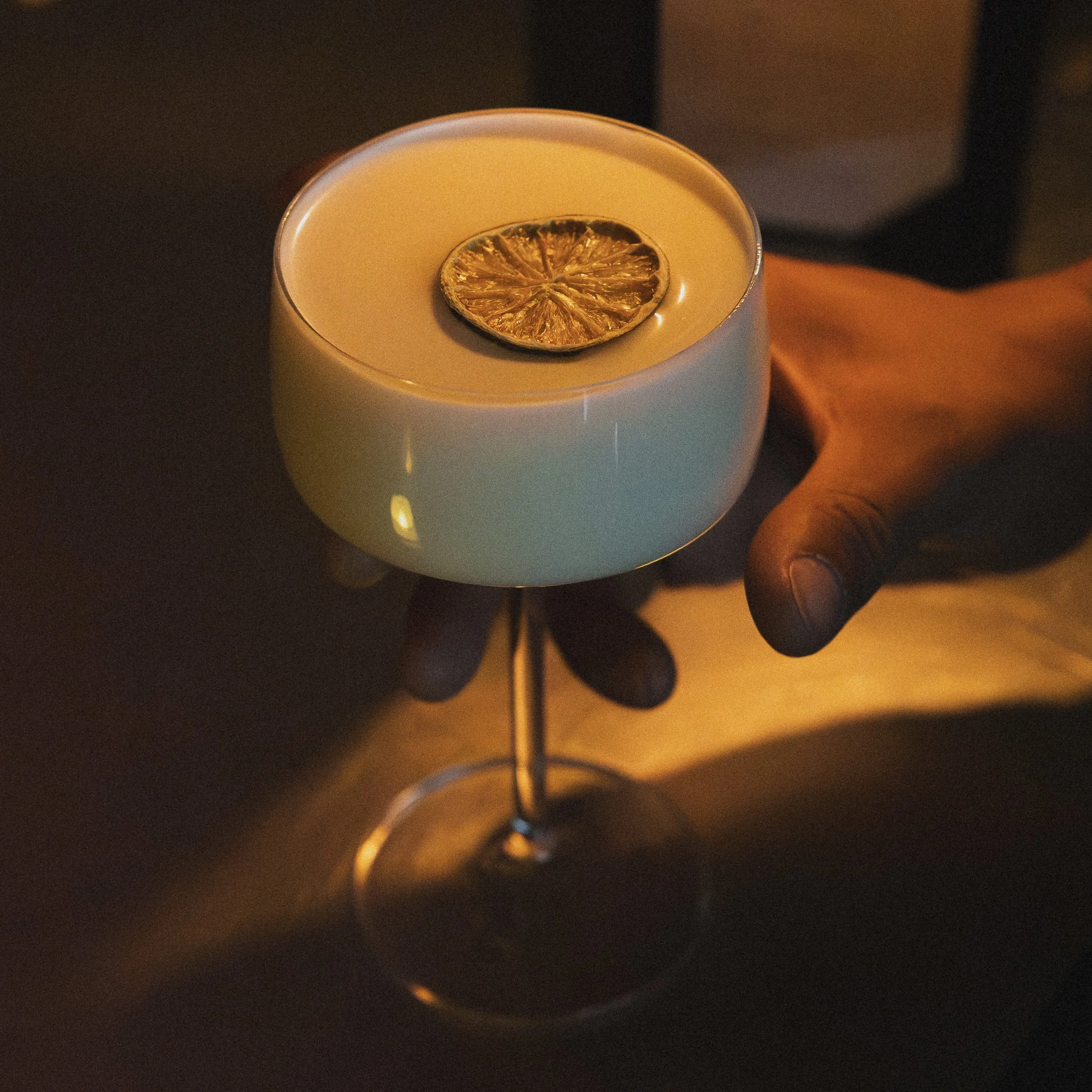 A Nonalcoholic Craft Mocktail