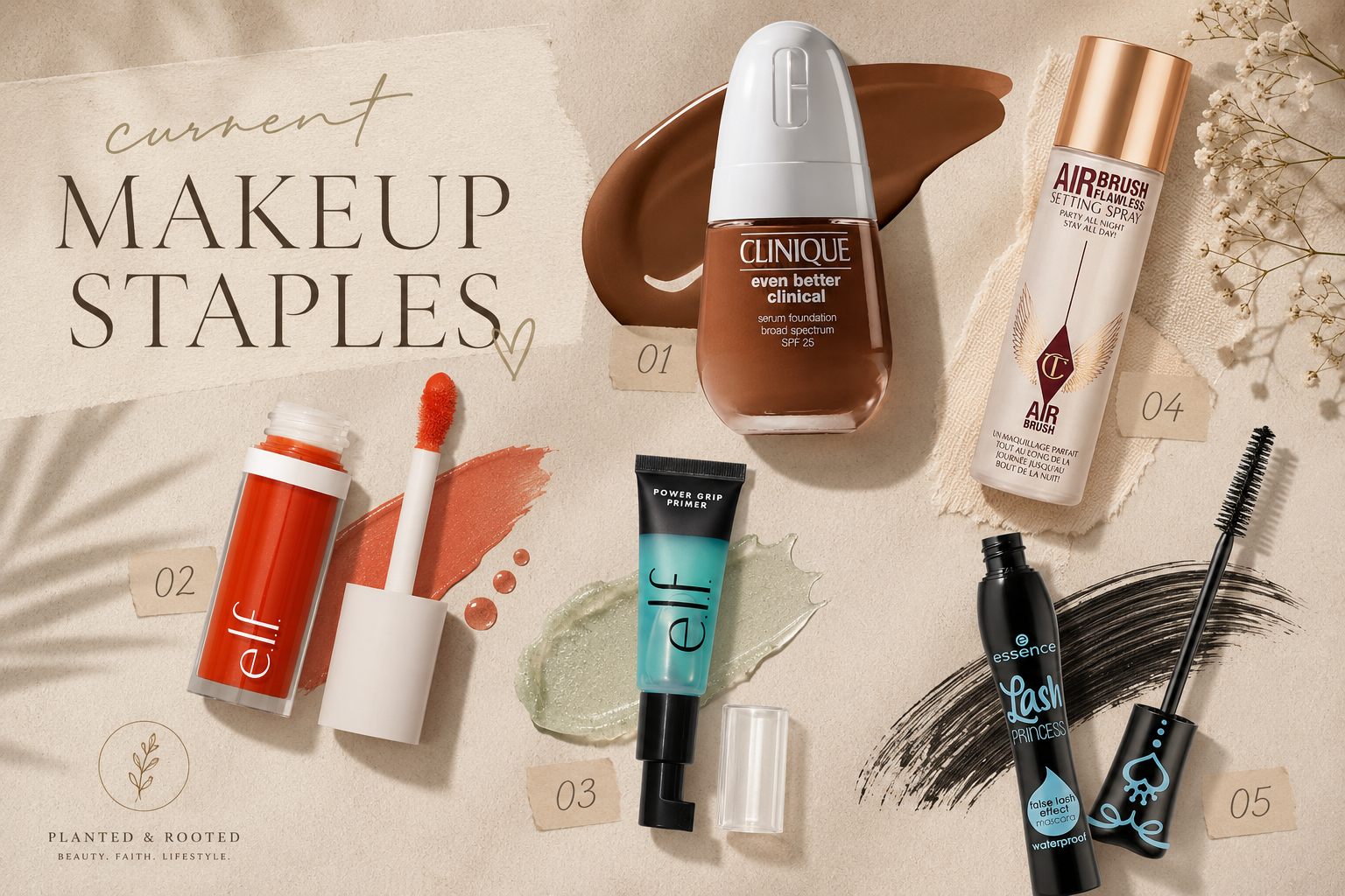 Current Makeup Staples