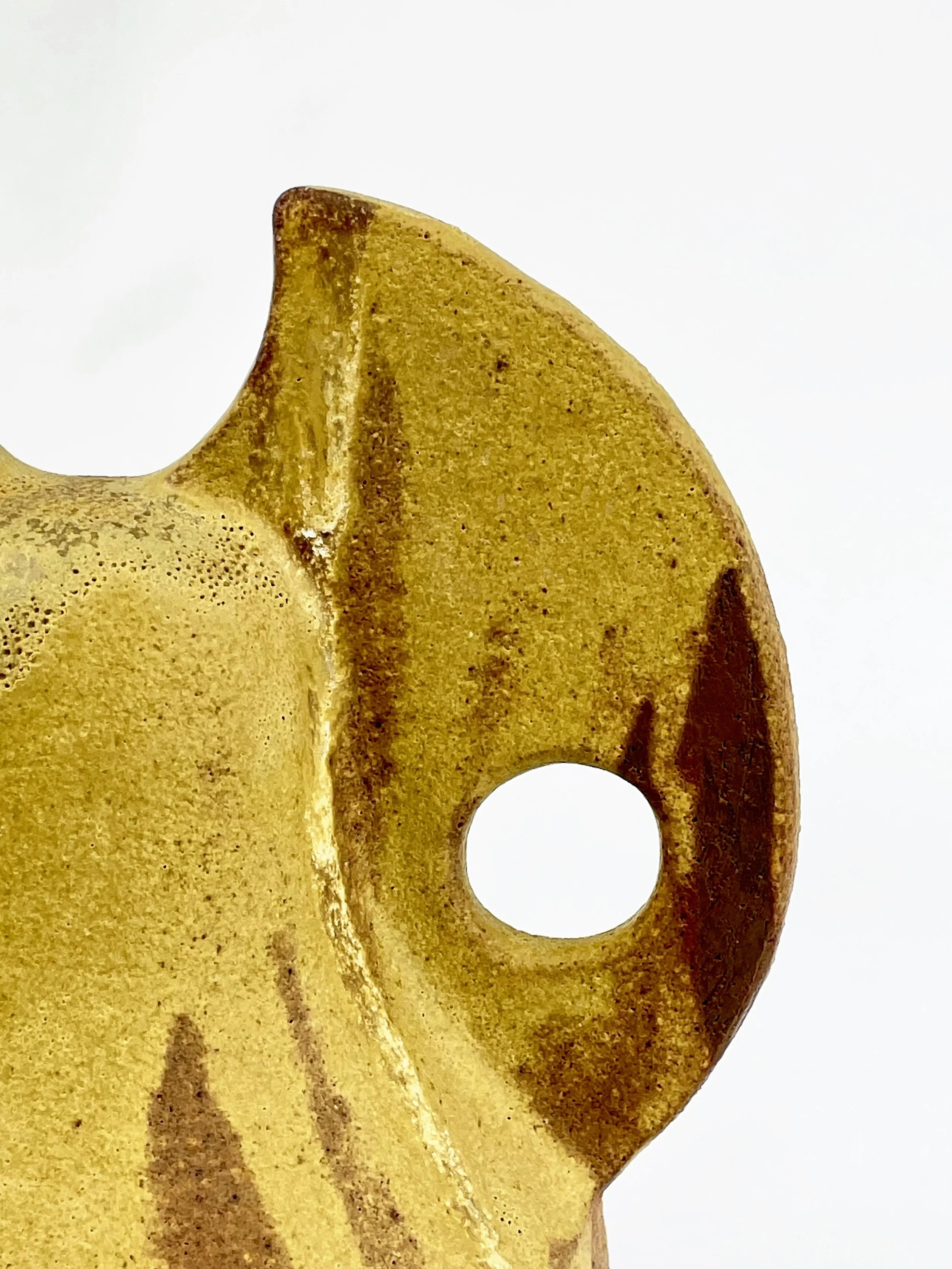 Untitled, 2025, ceramic, glaze, 22 x 17 x 17 cm