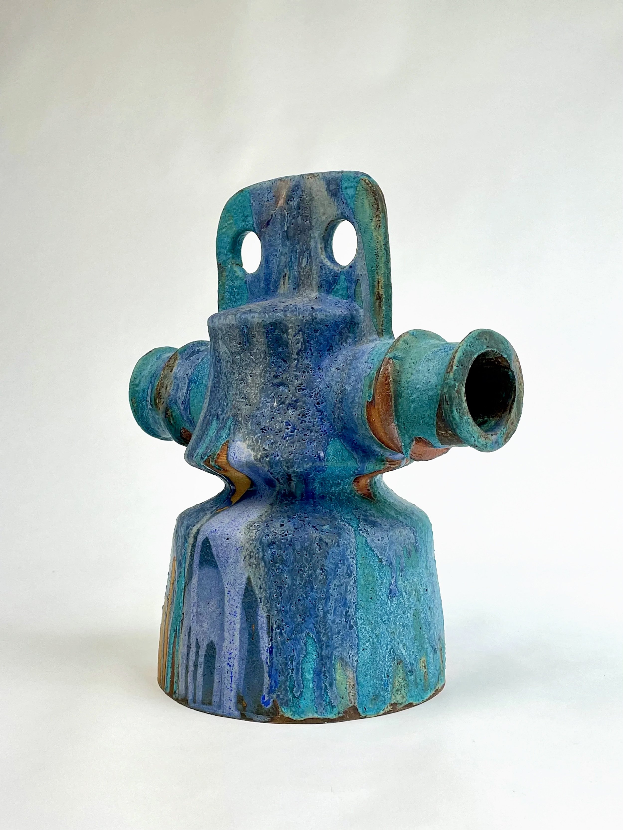 Untitled, 2025, ceramic, multiple glazes, 30 x 27 x 17 cm
