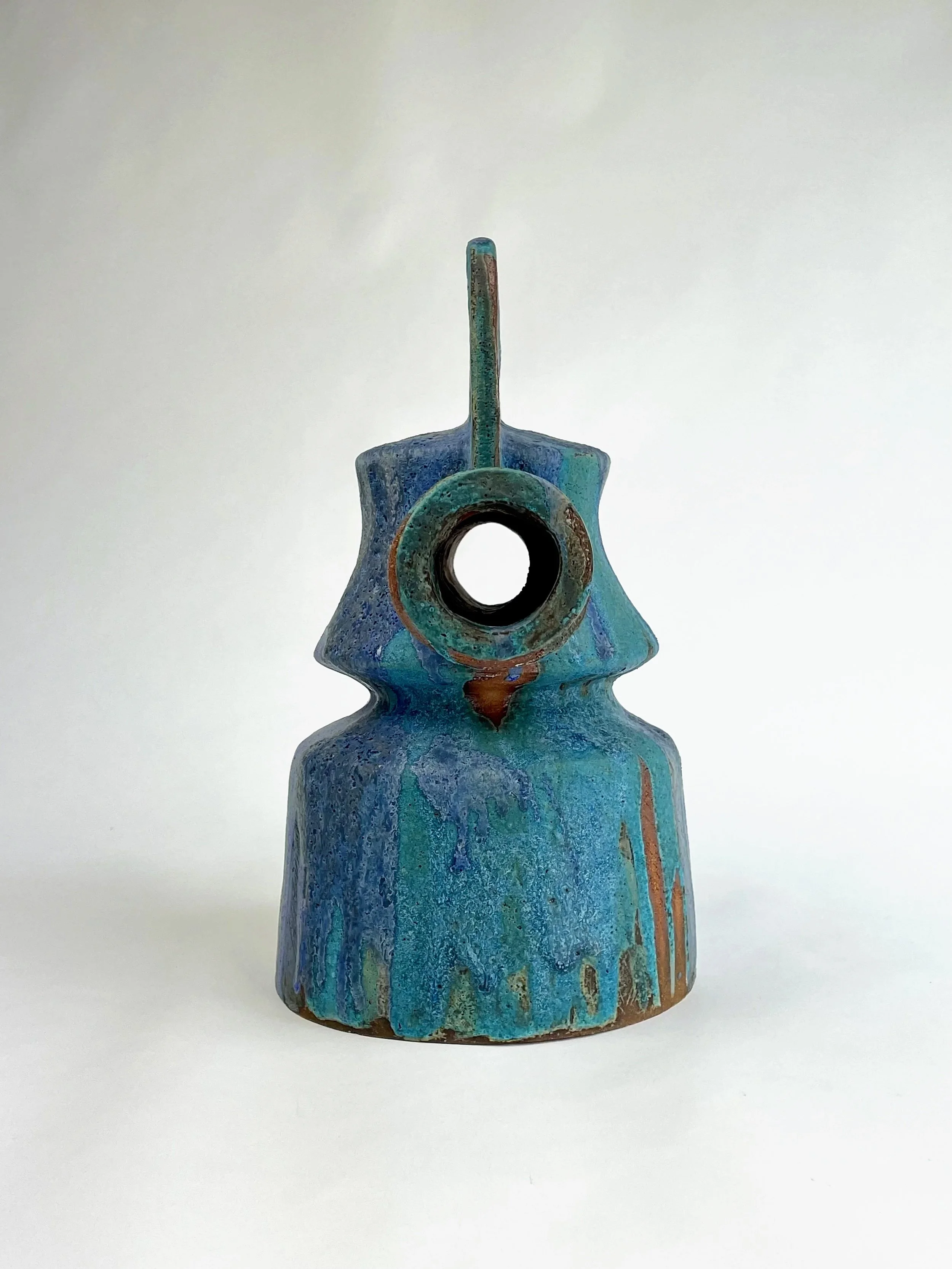 Untitled, 2025, ceramic, multiple glazes, 30 x 27 x 17 cm