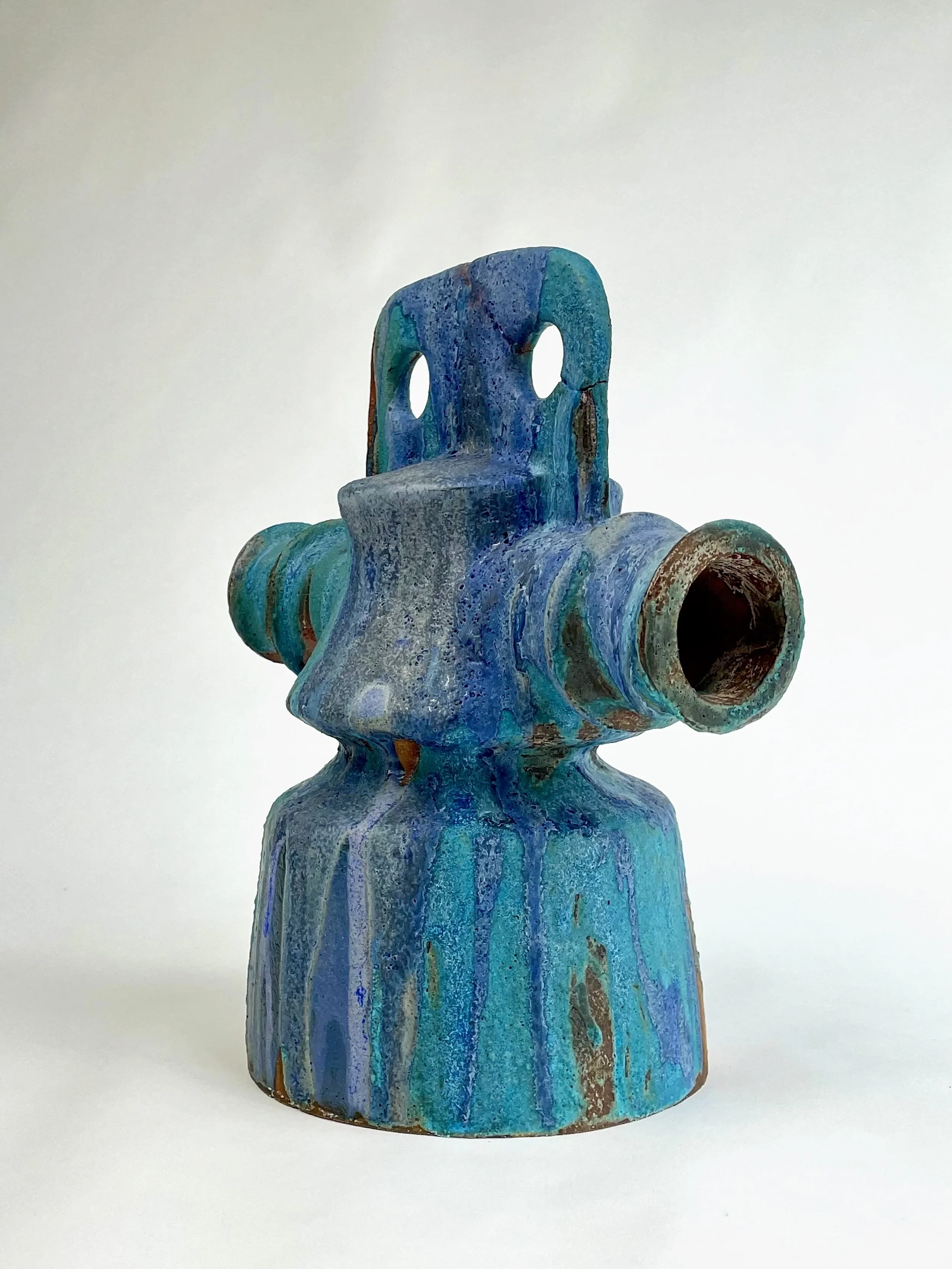 Untitled, 2025, ceramic, multiple glazes, 30 x 27 x 17 cm