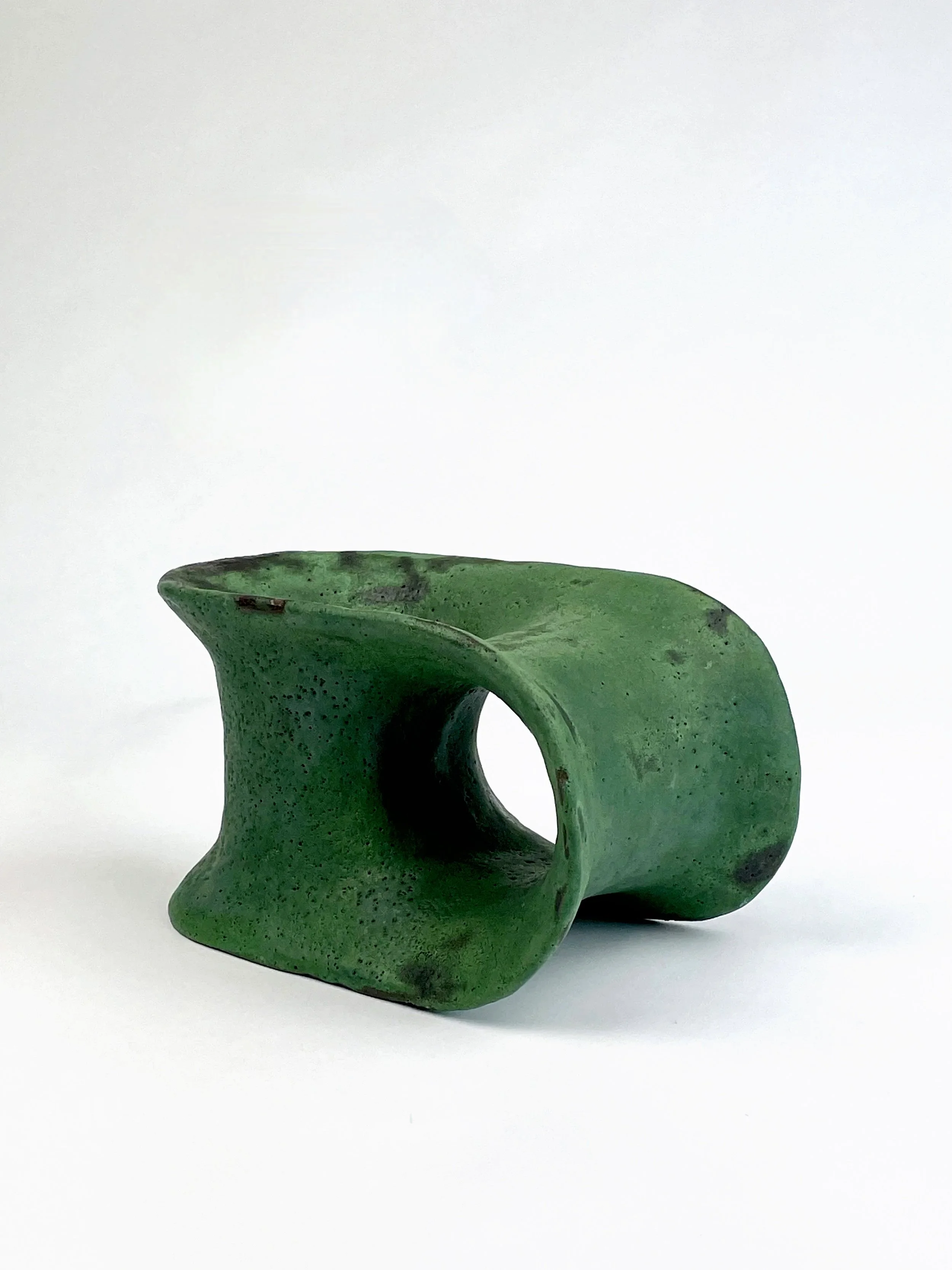 Untitled, 2024, ceramic, glaze, 11 x 19 x 11 cm