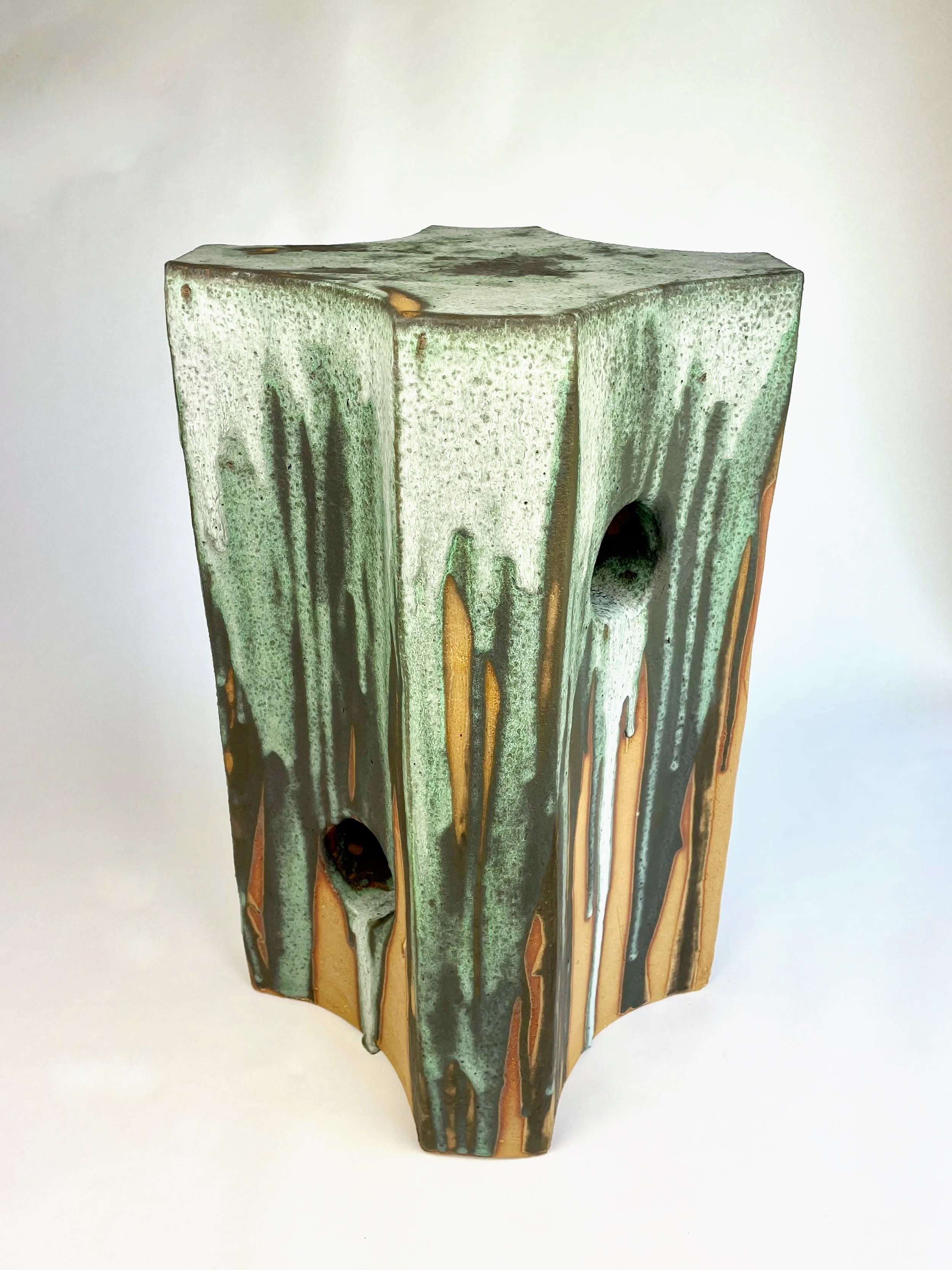 Untitled, 2026, ceramic, glaze, 53 x 34 x 34 cm