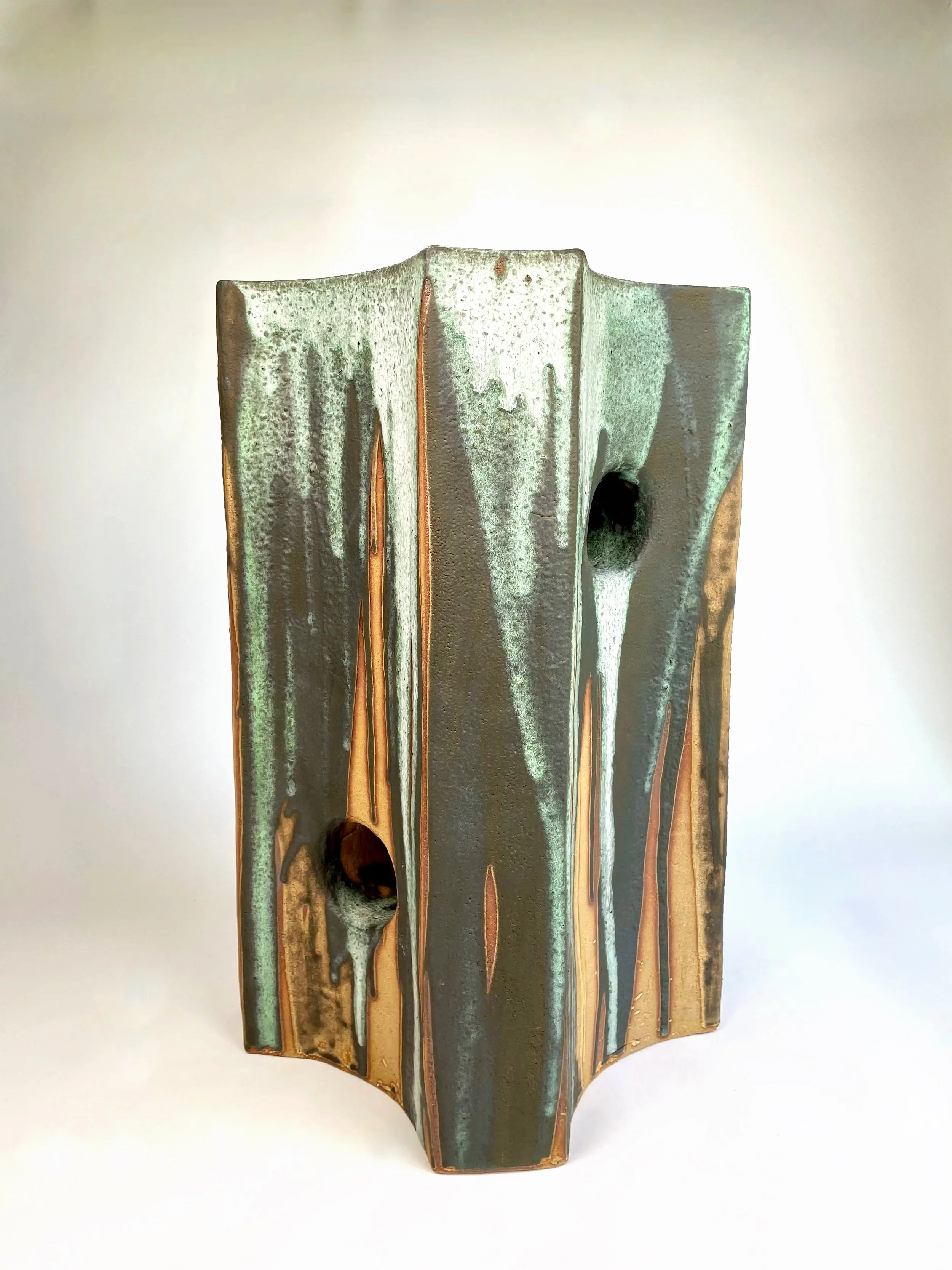 Untitled, 2026, ceramic, glaze, 53 x 34 x 34 cm