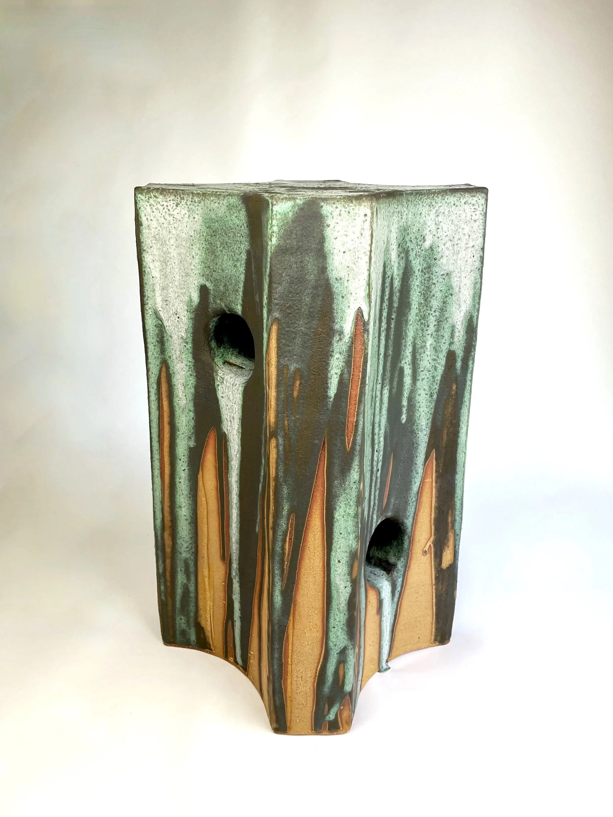 Untitled, 2026, ceramic, glaze, 53 x 34 x 34 cm