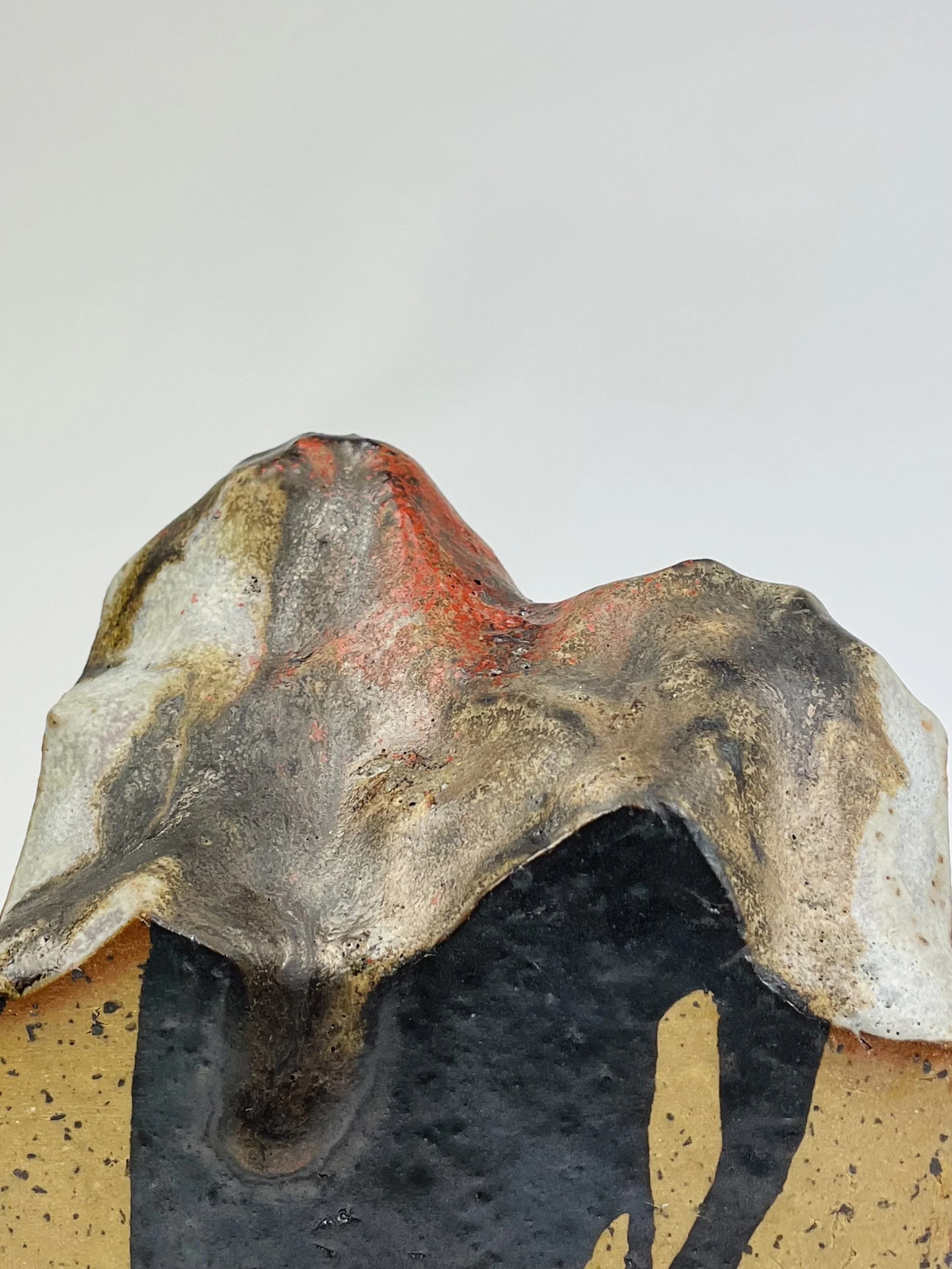 Untitled, 2022, ceramic, multiple glazes, 13 x 10 x 10 cm