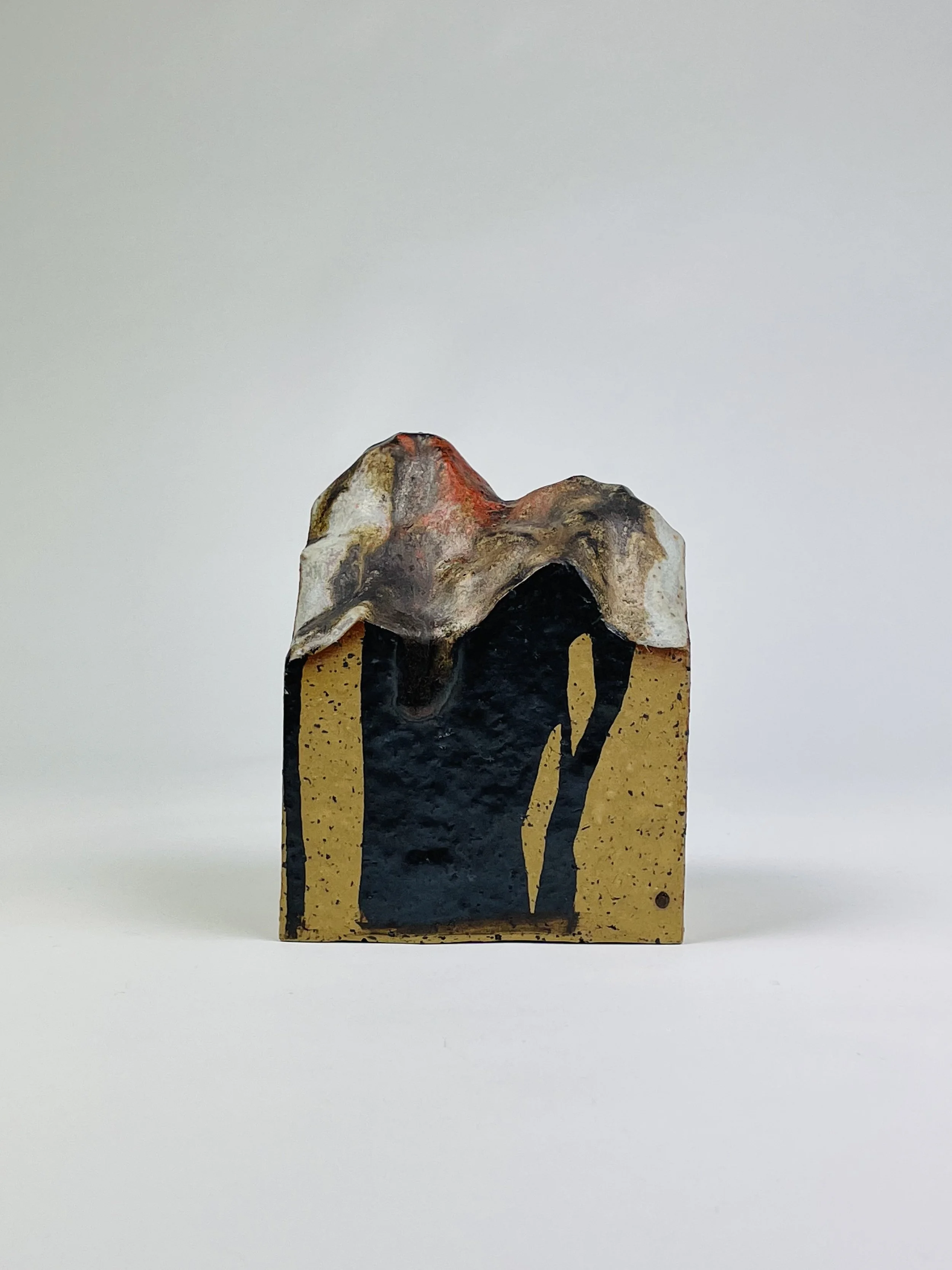 Untitled, 2022, ceramic, multiple glazes, 13 x 10 x 10 cm