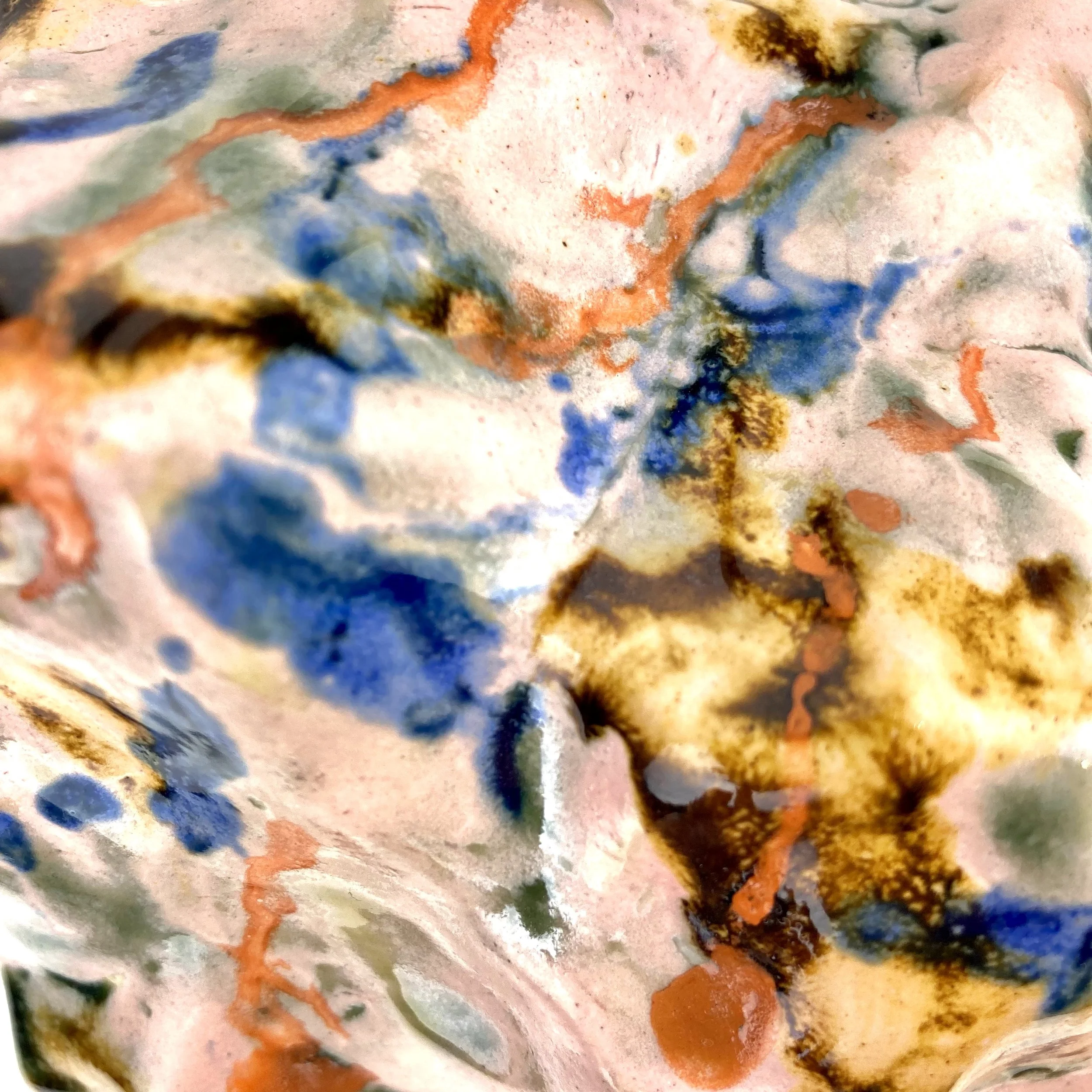 Untitled, 2021, ceramic, multiple glazes, 13 x 10 x 10 cm 