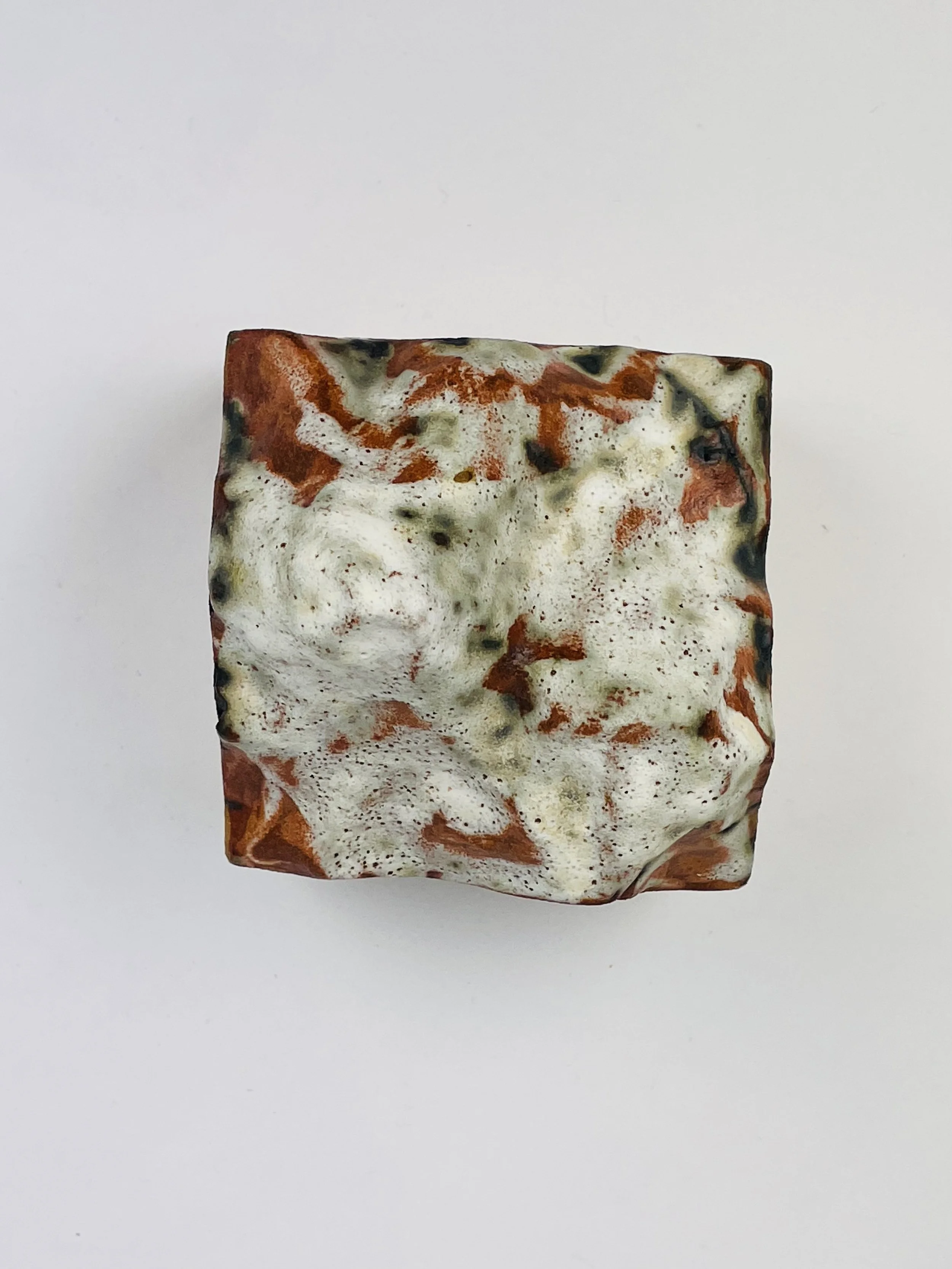 Untitled, 2023, ceramic, multiple glazes, 13 x 10 x 10 cm