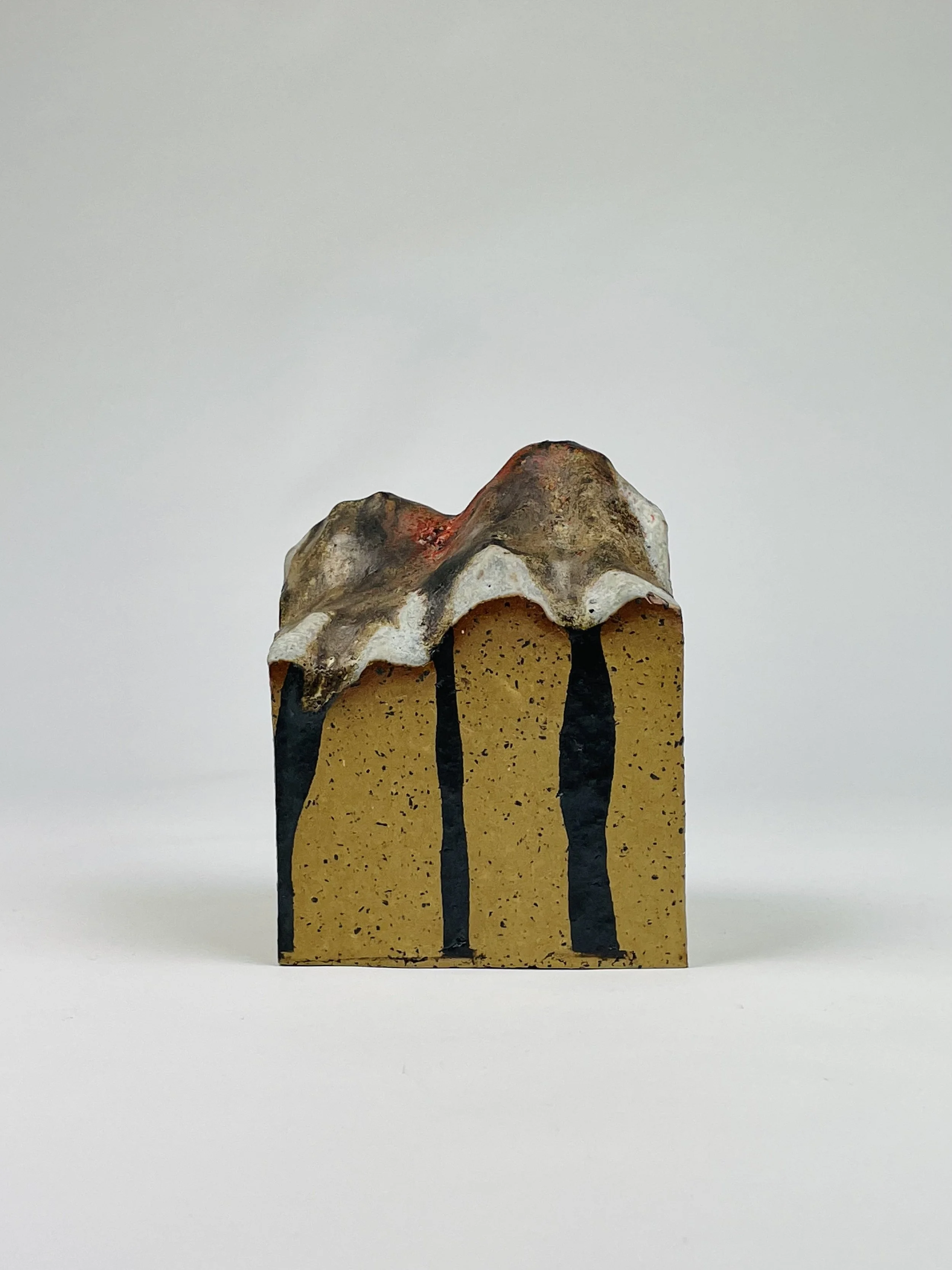 Untitled, 2022, ceramic, multiple glazes, 13 x 10 x 10 cm