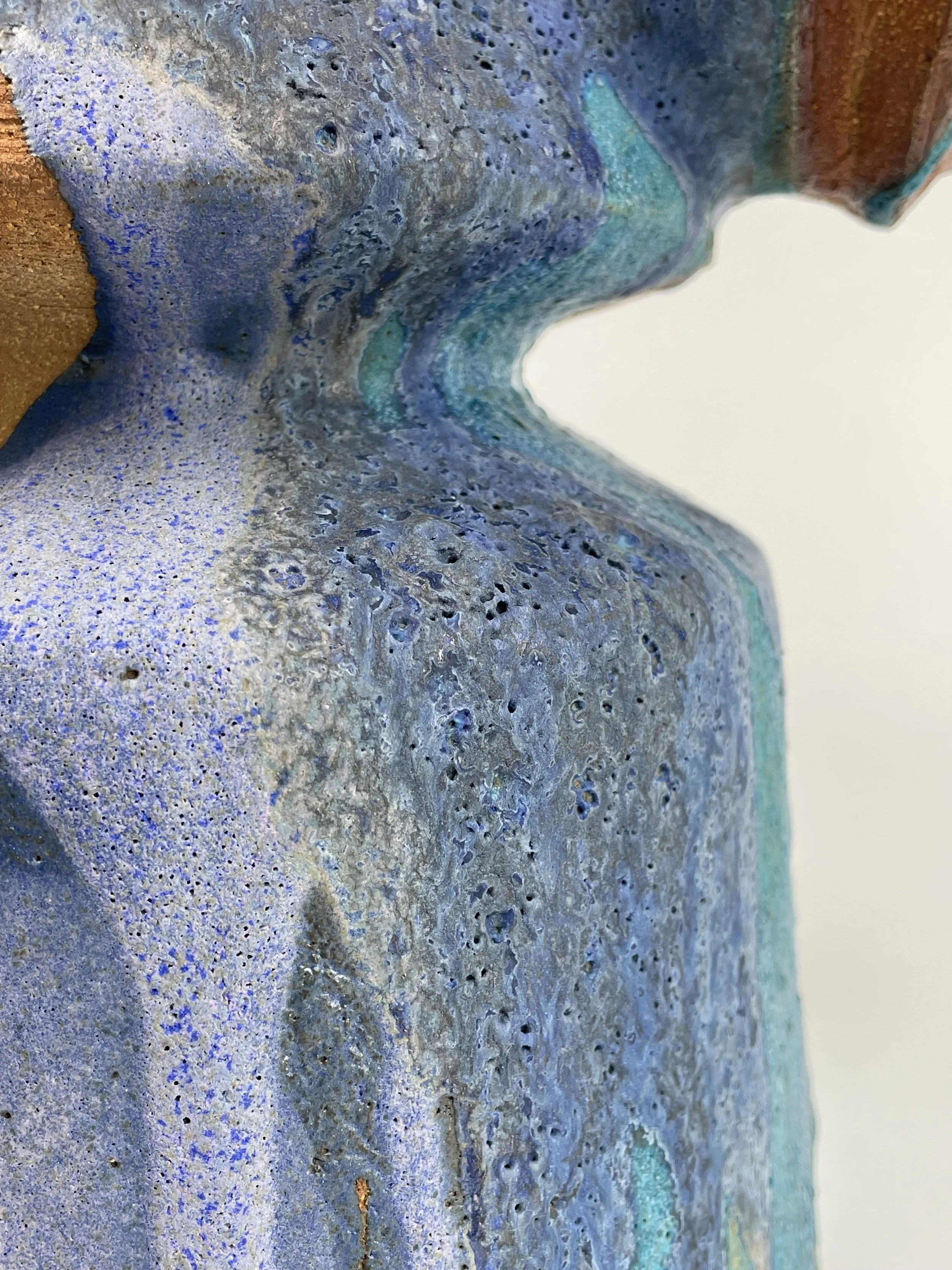 Untitled, 2025, ceramic, multiple glazes, 30 x 27 x 17 cm