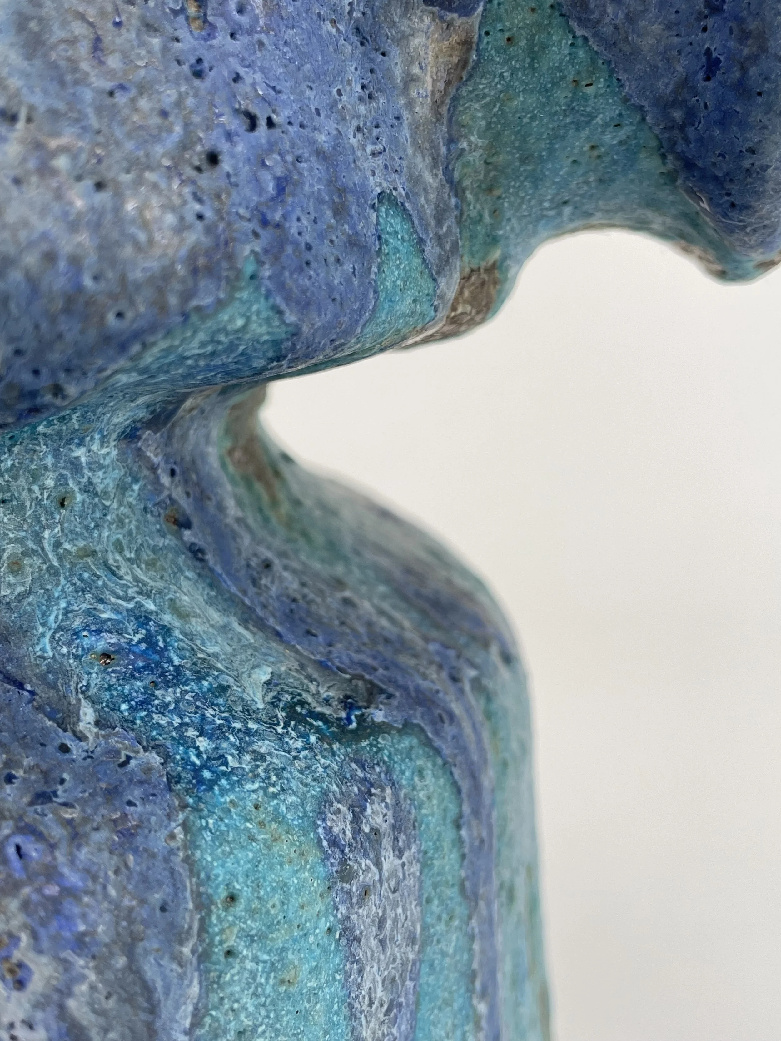 Untitled, 2025, ceramic, multiple glazes, 30 x 27 x 17 cm