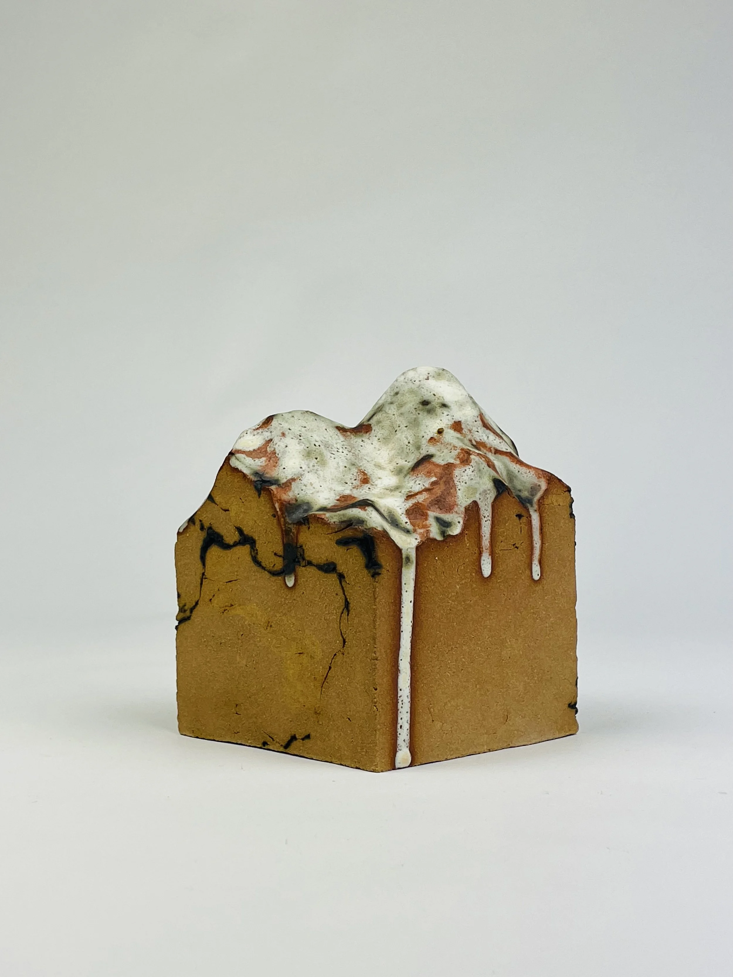 Untitled, 2023, ceramic, multiple glazes, 13 x 10 x 10 cm