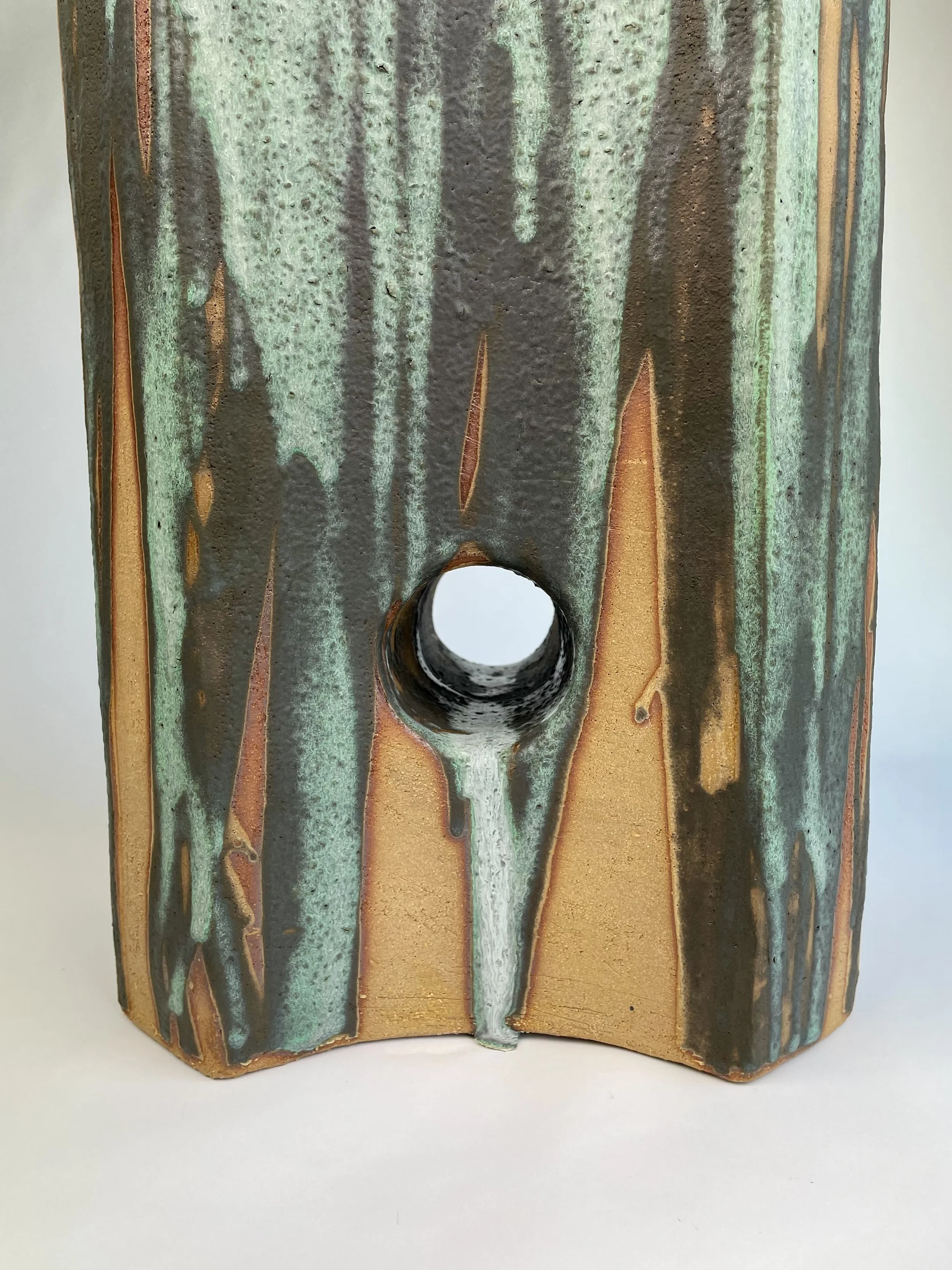 Untitled, 2026, ceramic, glaze, 53 x 34 x 34 cm