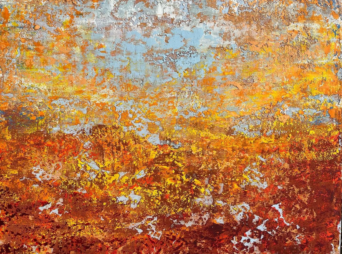 Memory Tides	2023	"Lime Plaster, Oil
paint and cold wax"	38x48	Sold