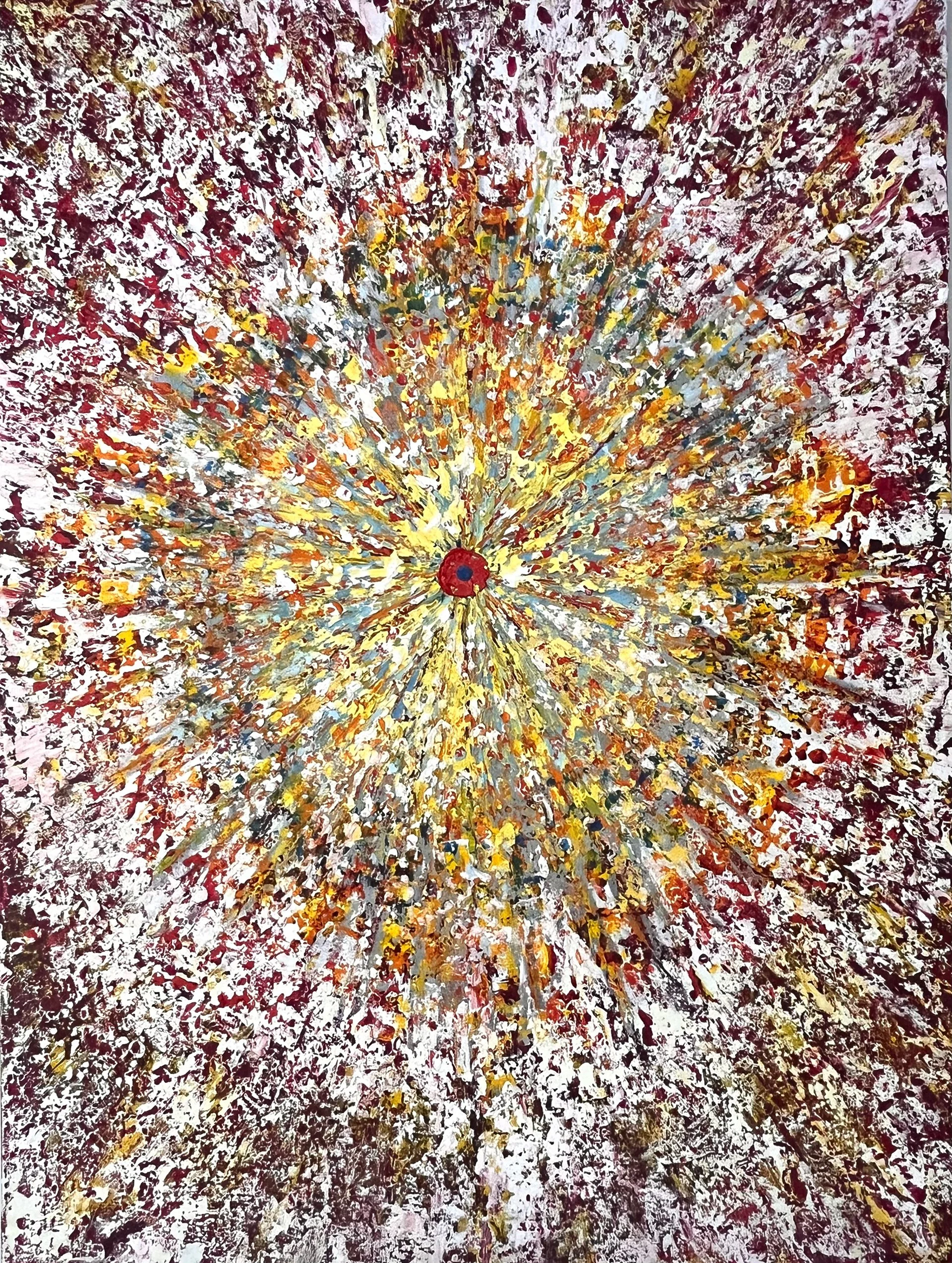 Eternal Bloom - 2023 - Oil and Cold Wax- 36x48