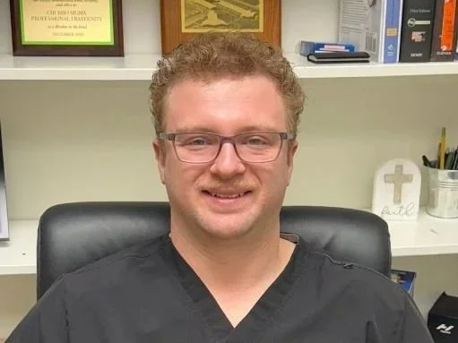 Dr. Tanner Hale in Vitality Chiropractic and Wellness Office