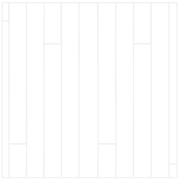 Mapa en blanco y negro de un laberinto con paredes blancas y espacios negros de pasillos.