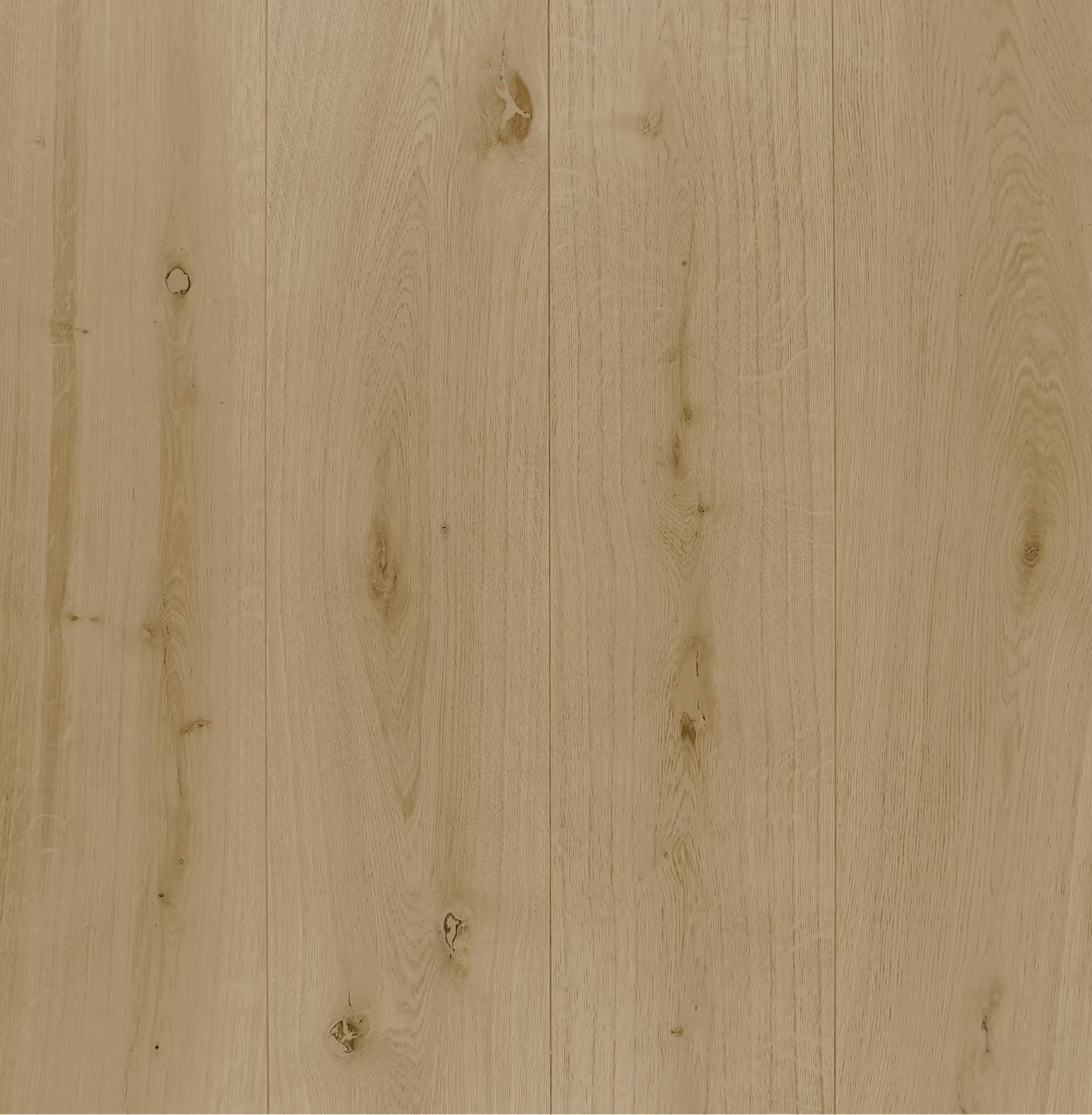 Superficie de madera de color claro con vetas y nudos naturales.